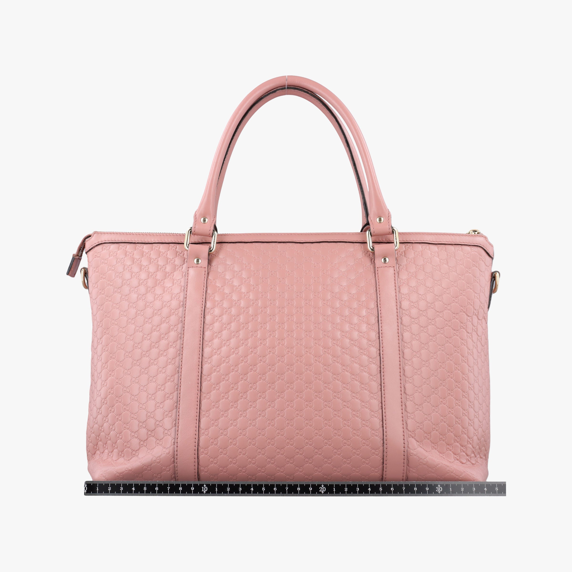 Pre-owned Gucci Microguccissima Pink Leather 449655 handbag | stylenewstar