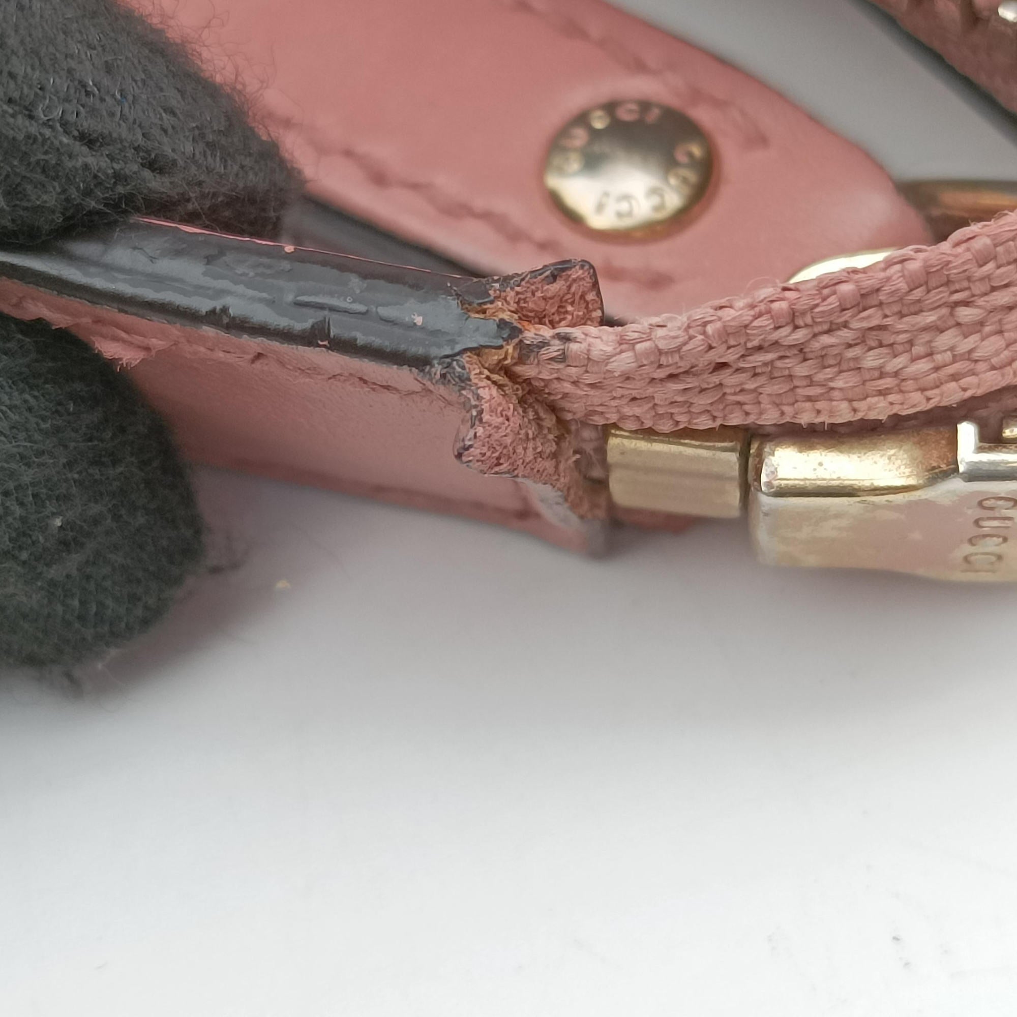 Pre-owned Gucci Microguccissima Pink Leather 449655 handbag | stylenewstar