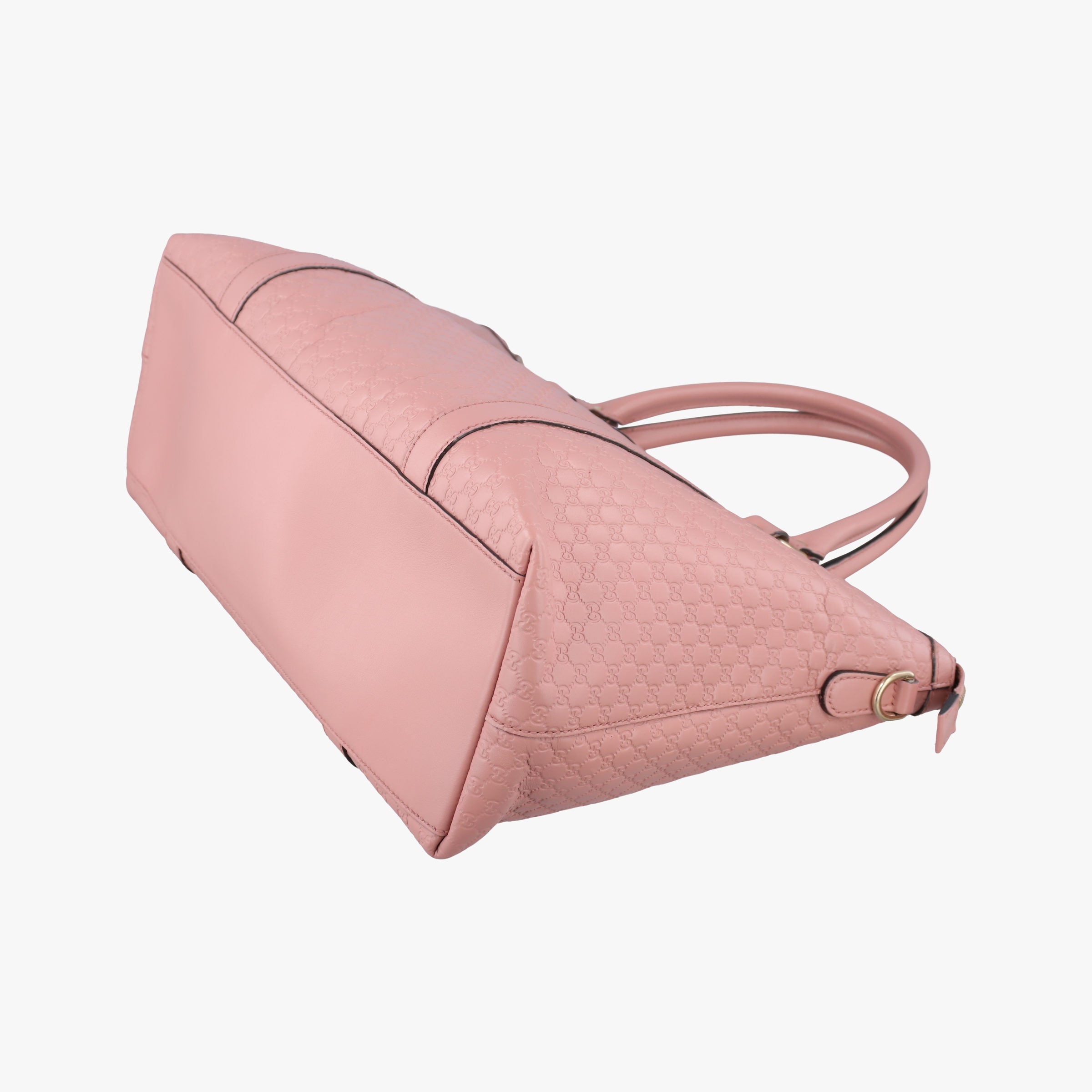 Pre-owned Gucci Microguccissima Pink Leather 449655 handbag | stylenewstar