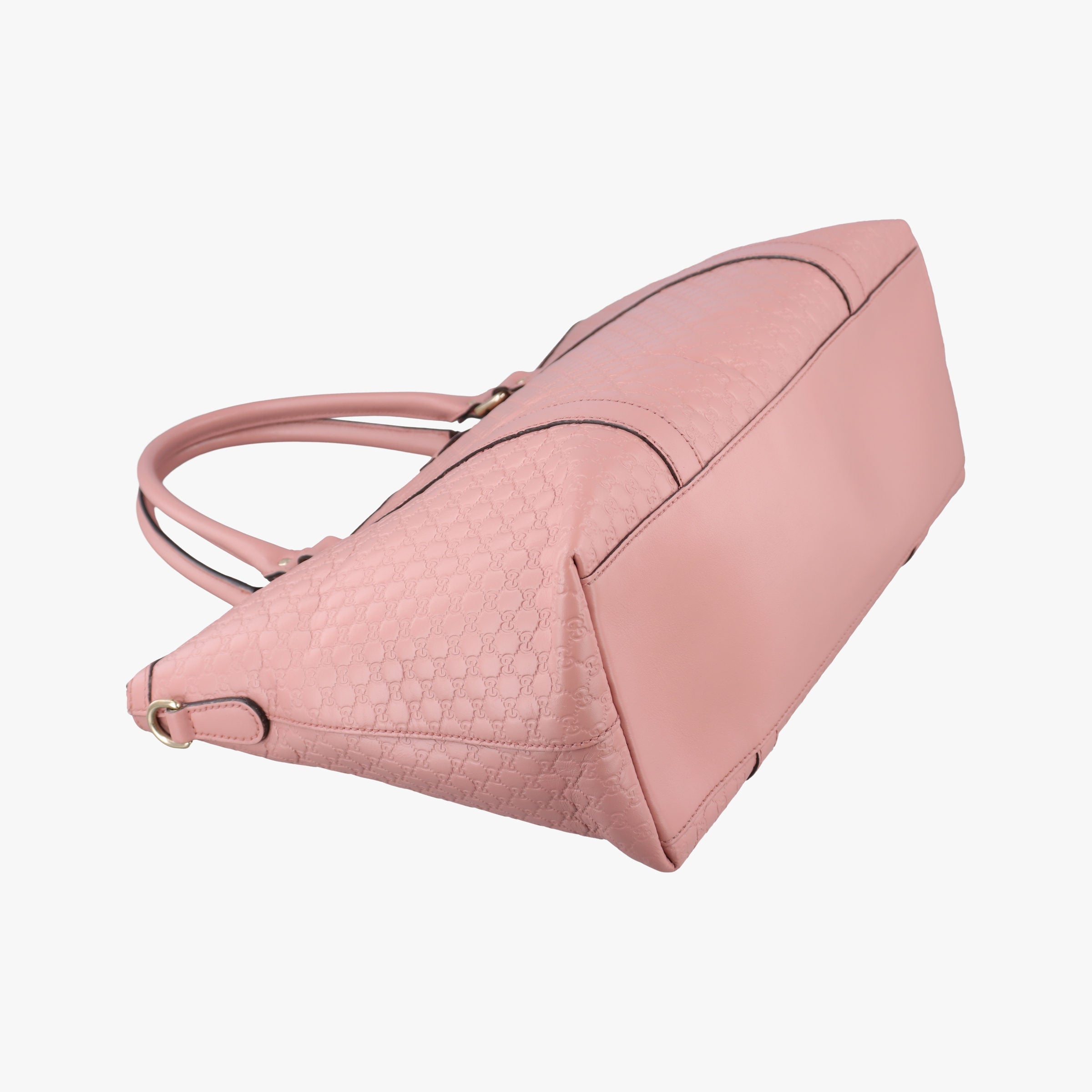 Pre-owned Gucci Microguccissima Pink Leather 449655 handbag | stylenewstar