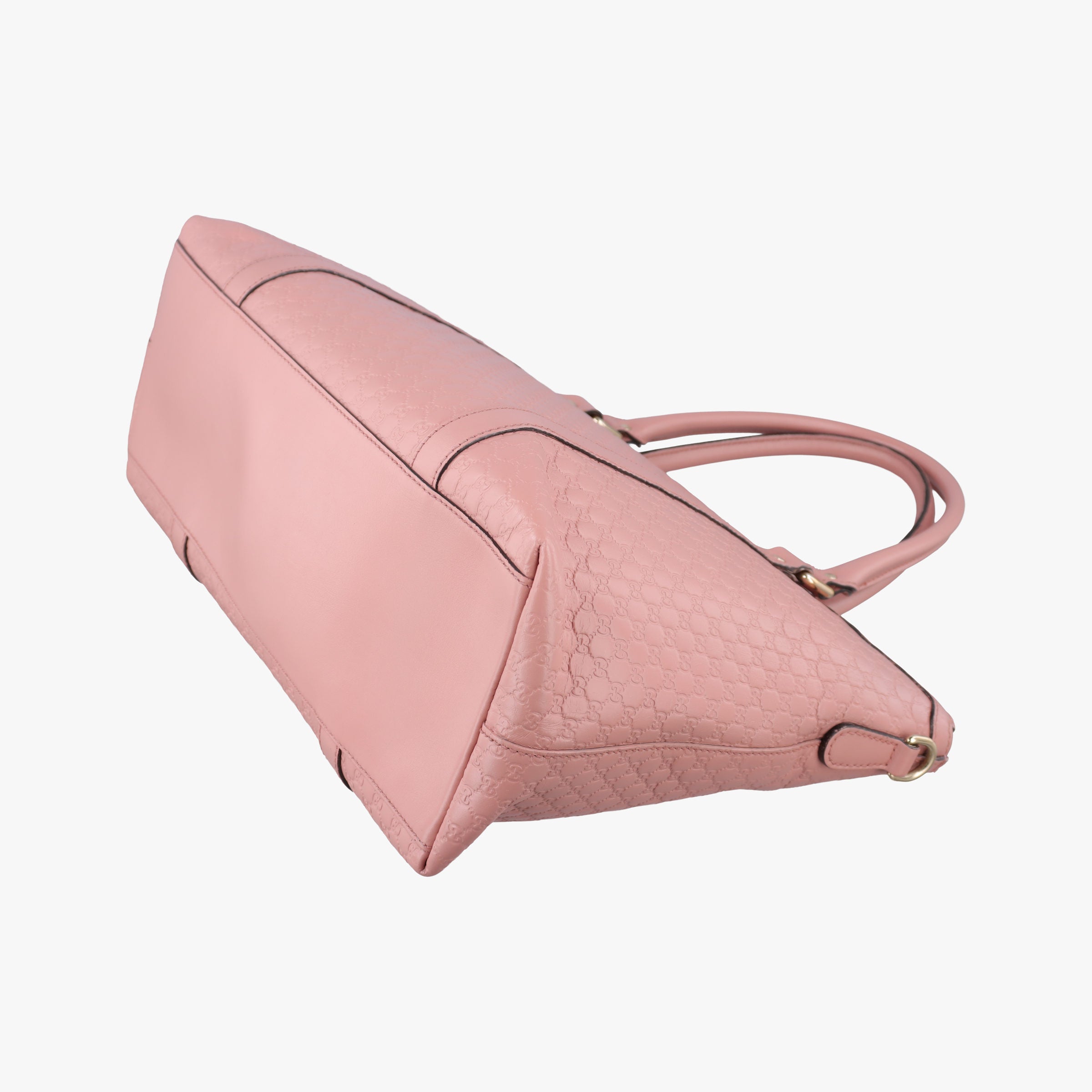 Pre-owned Gucci Microguccissima Pink Leather 449655 handbag | stylenewstar