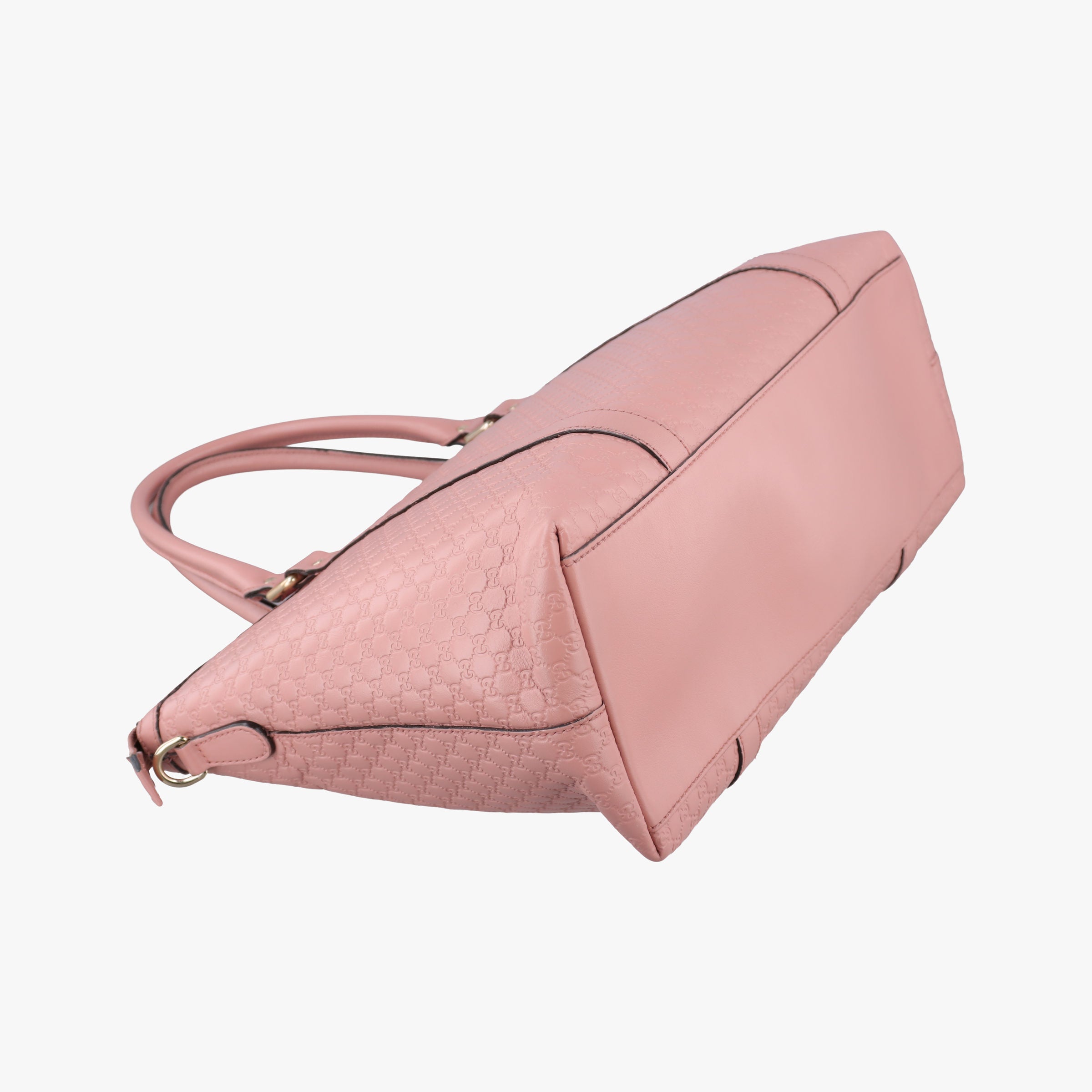 Pre-owned Gucci Microguccissima Pink Leather 449655 handbag | stylenewstar