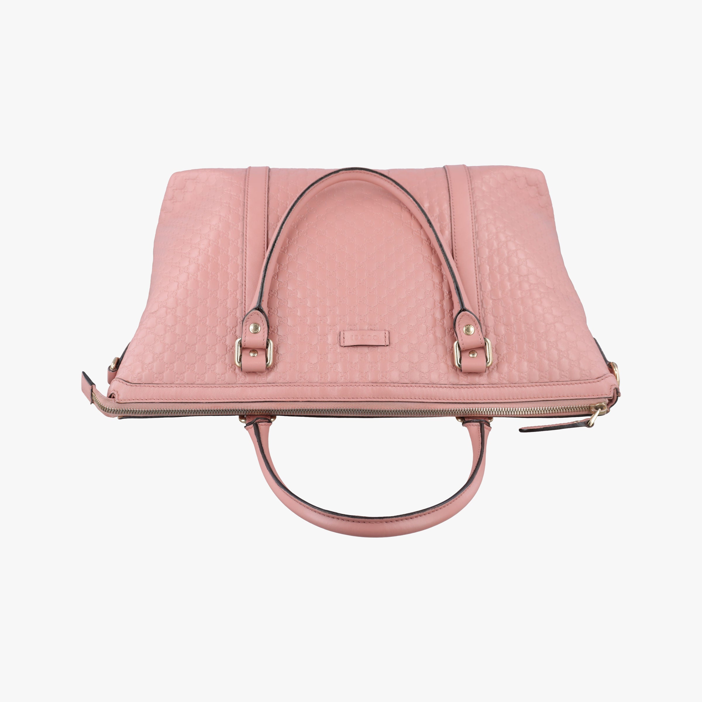 Pre-owned Gucci Microguccissima Pink Leather 449655 handbag | stylenewstar