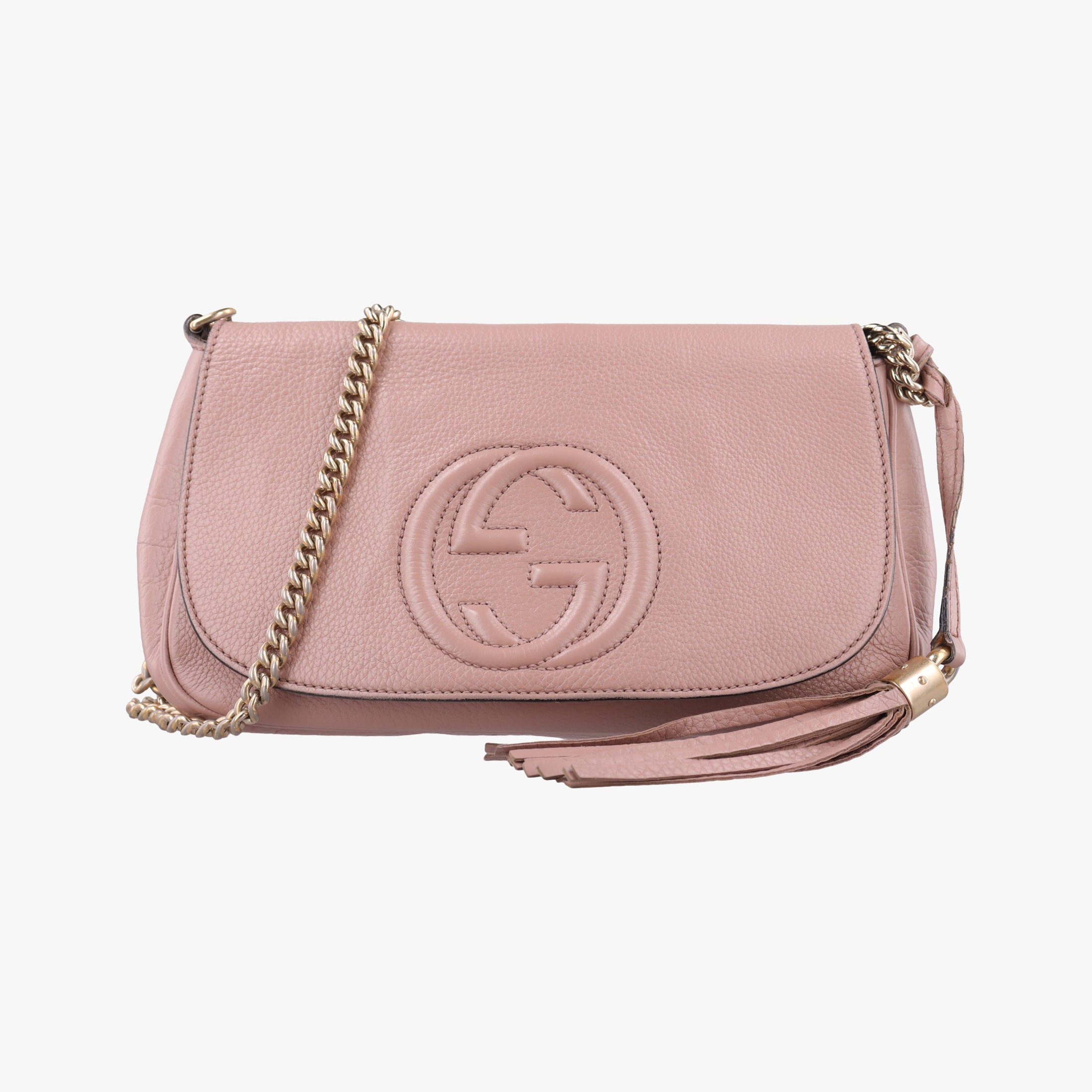 Secondhand Gucci SOHO Pink Leather 336752 shoulderbag | stylenewstar