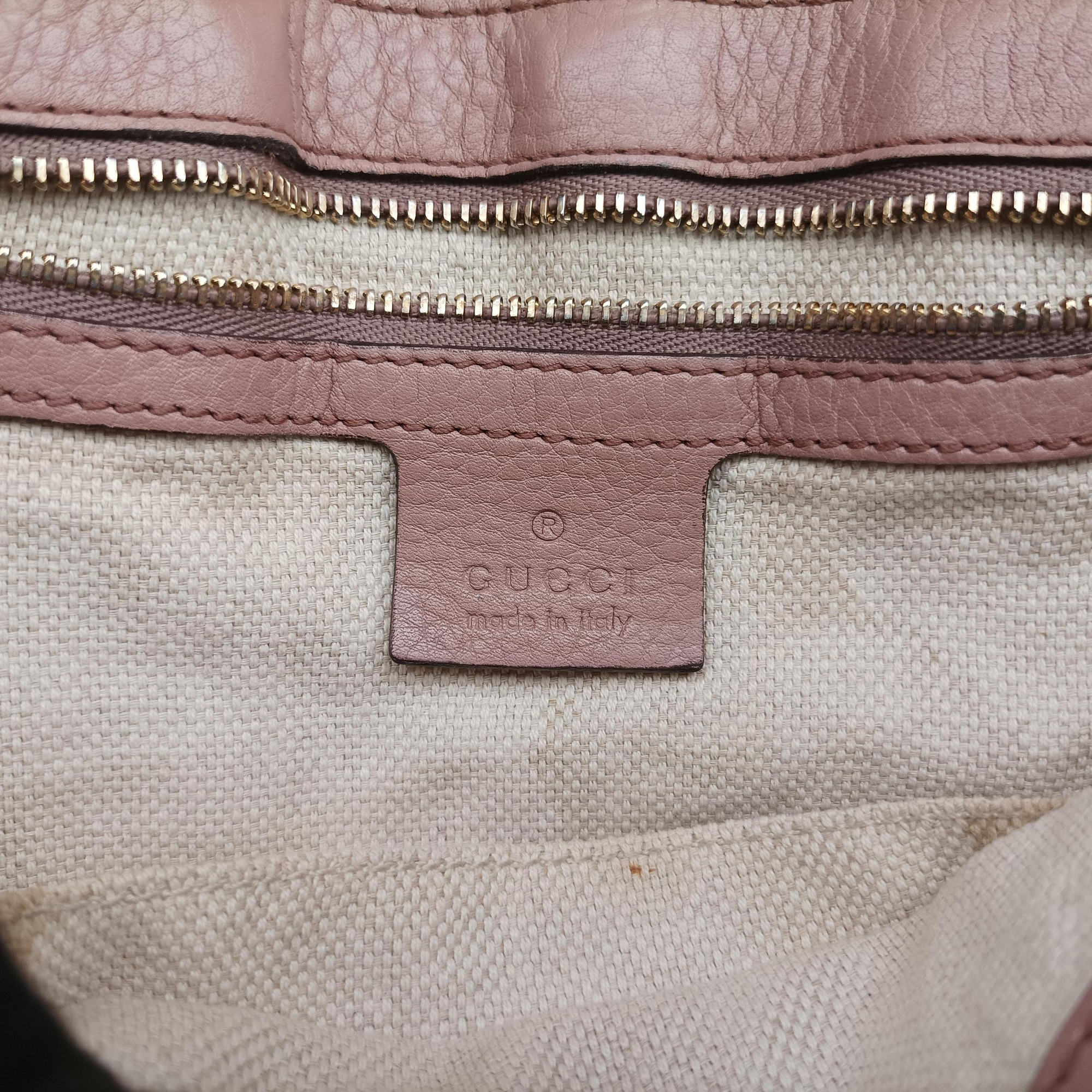 Secondhand Gucci SOHO Pink Leather 336752 shoulderbag | stylenewstar