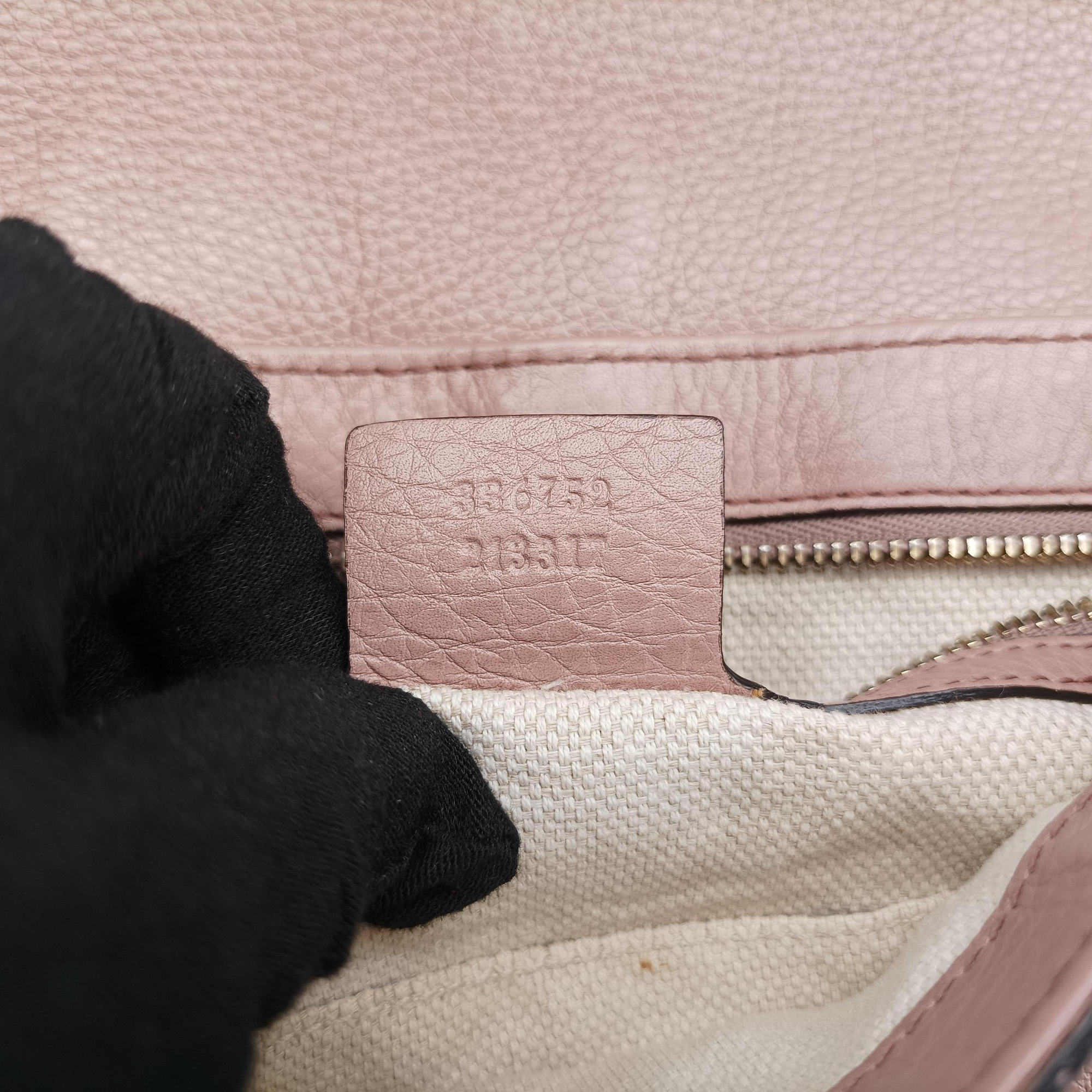 Secondhand Gucci SOHO Pink Leather 336752 shoulderbag | stylenewstar