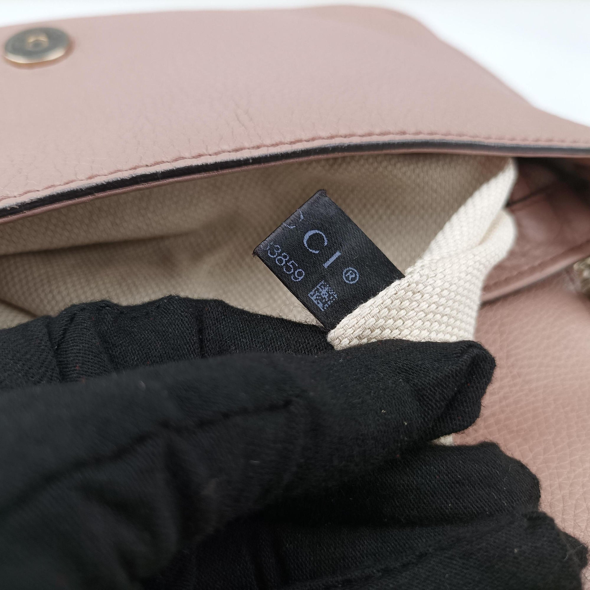Secondhand Gucci SOHO Pink Leather 336752 shoulderbag | stylenewstar
