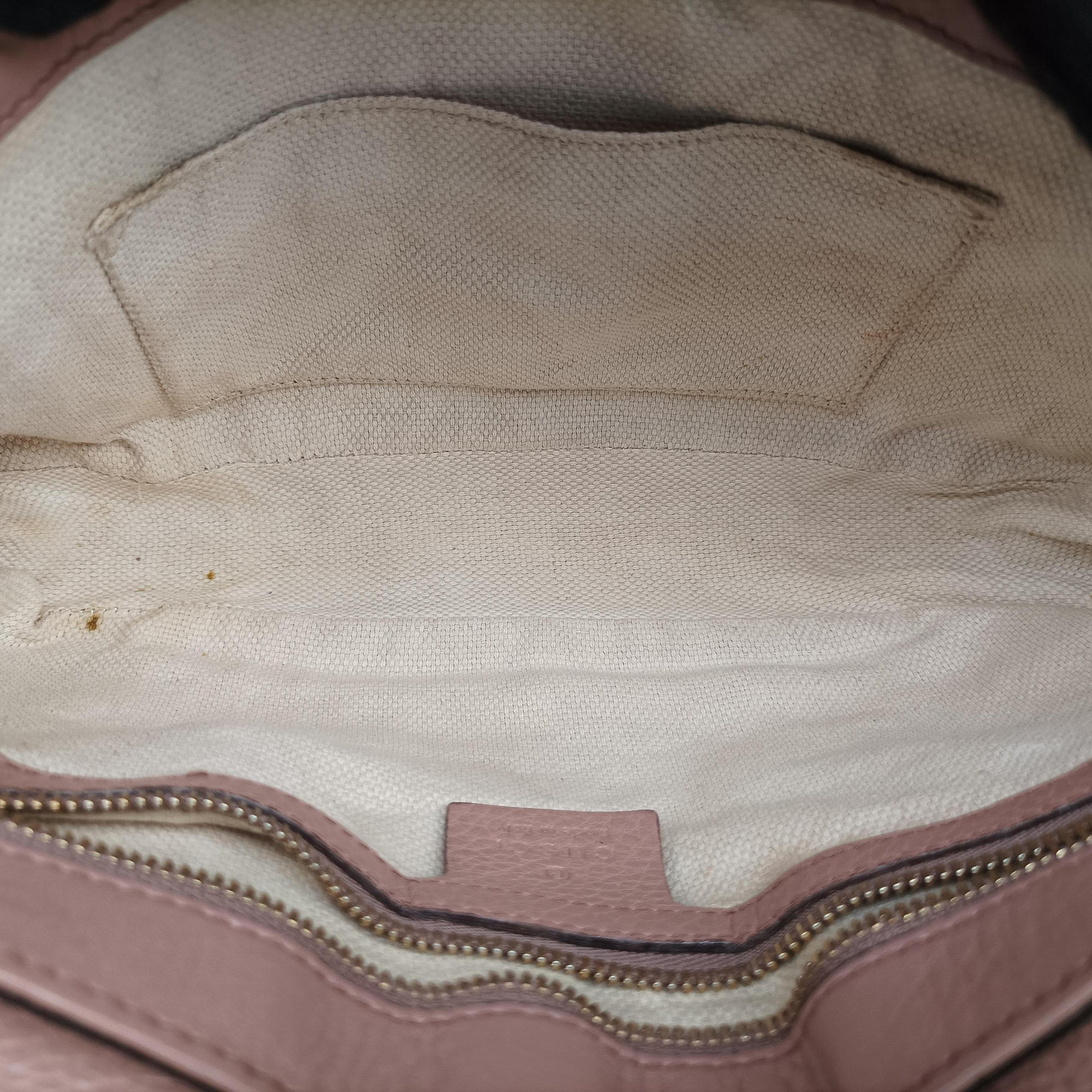 Secondhand Gucci SOHO Pink Leather 336752 shoulderbag | stylenewstar