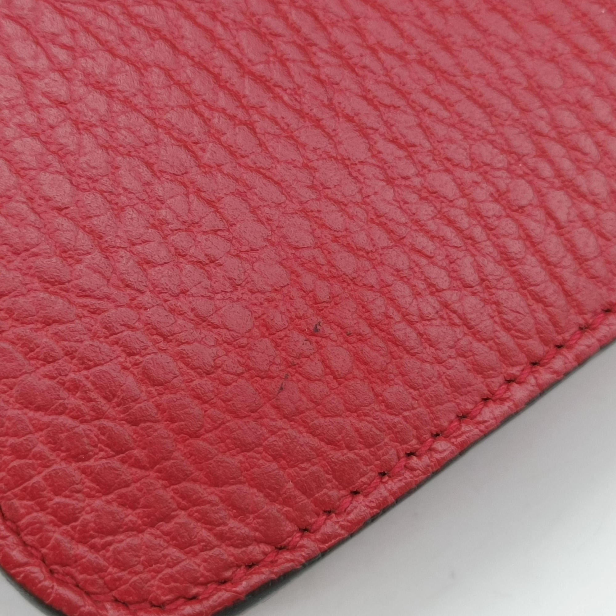 Pre-owned Gucci Interlocking G Red Leather 510304 shoulderbag | stylenewstar