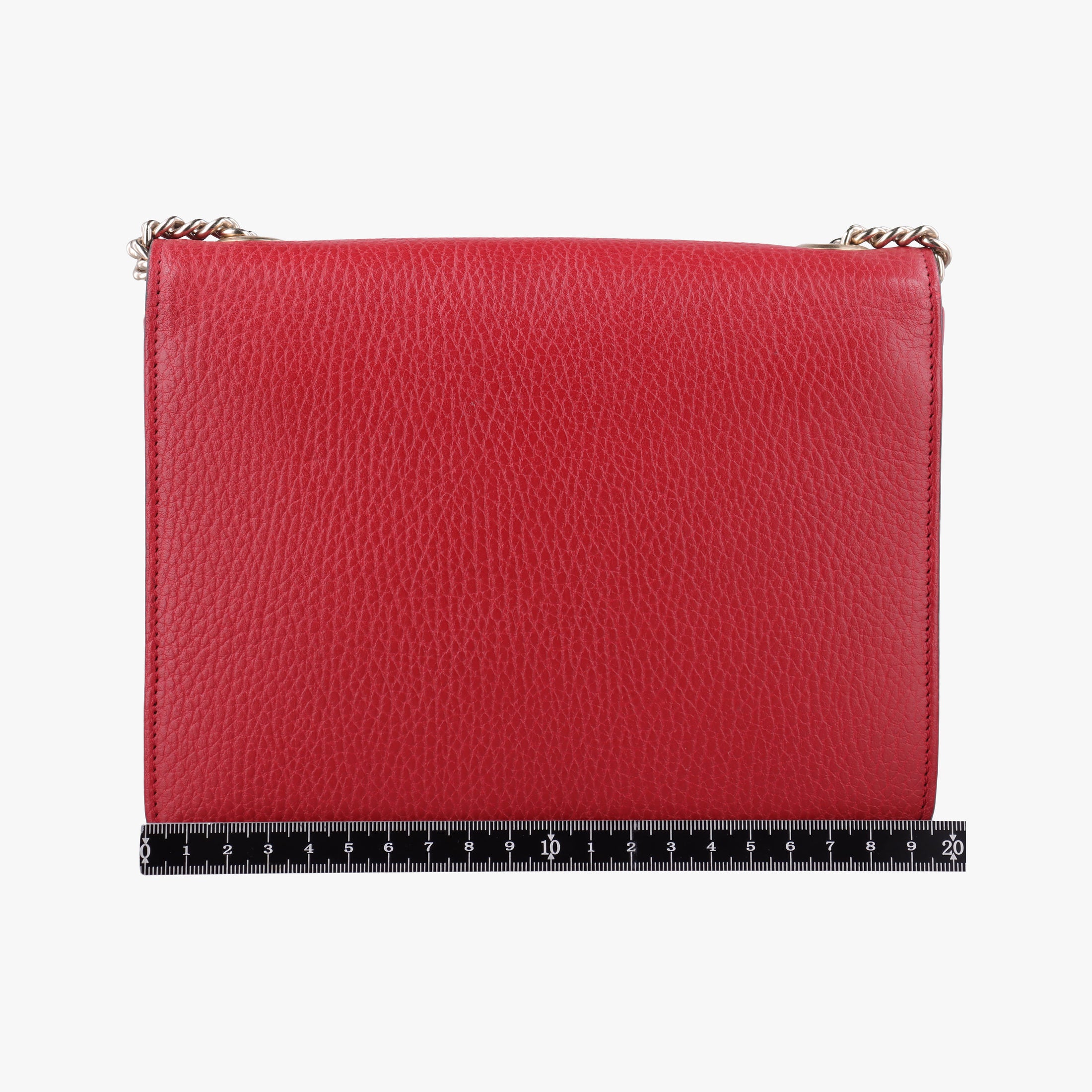 Pre-owned Gucci Interlocking G Red Leather 510304 shoulderbag | stylenewstar