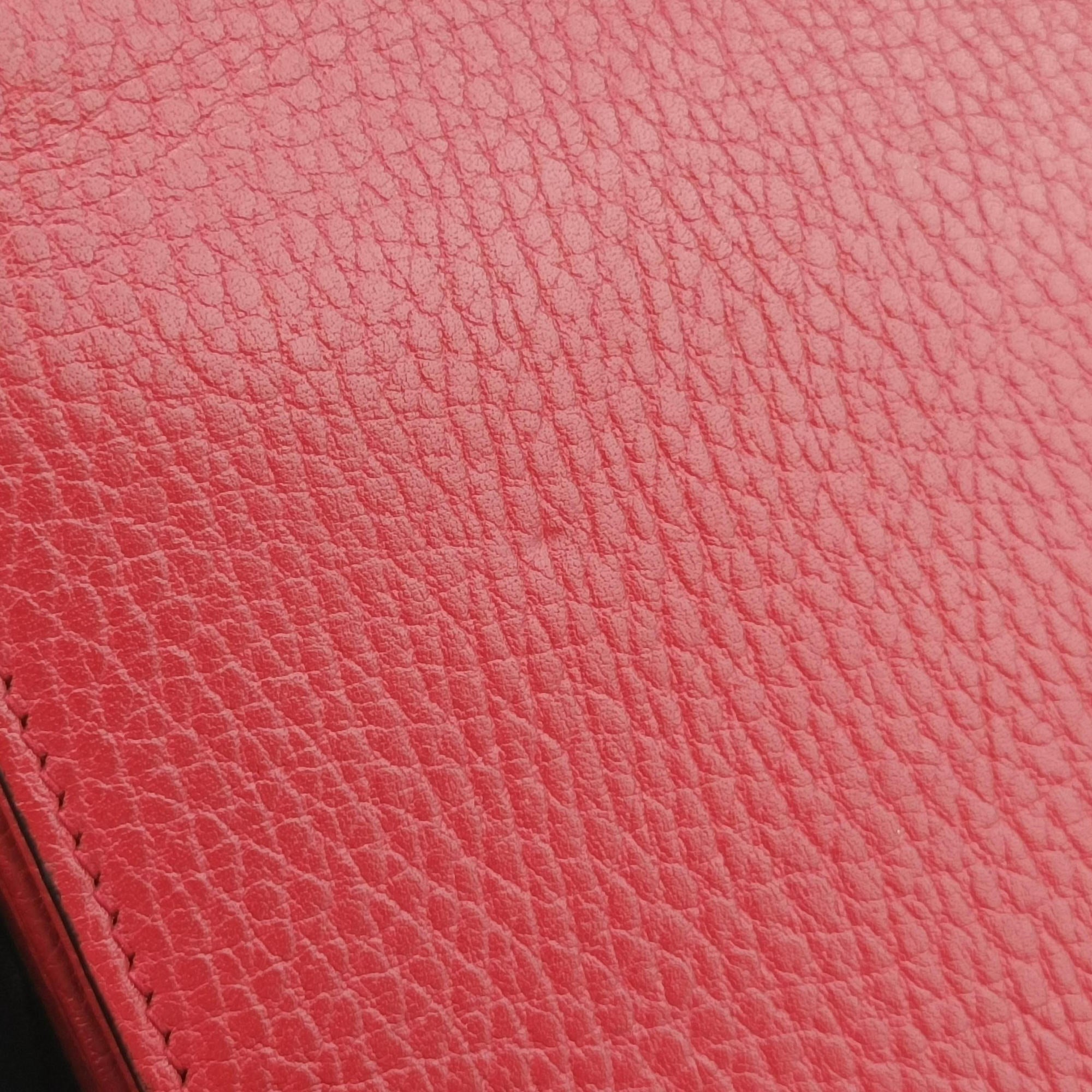 Pre-owned Gucci Interlocking G Red Leather 510304 shoulderbag | stylenewstar