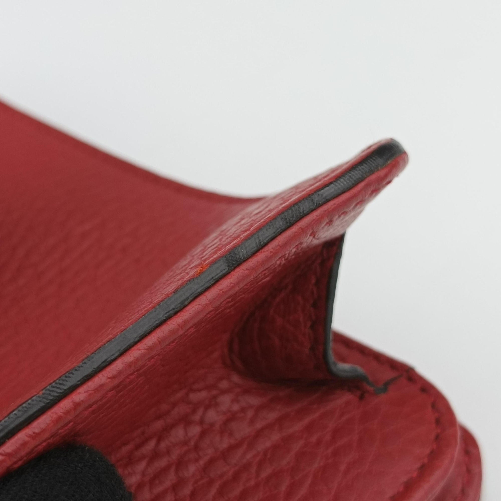 Pre-owned Gucci Interlocking G Red Leather 510304 shoulderbag | stylenewstar