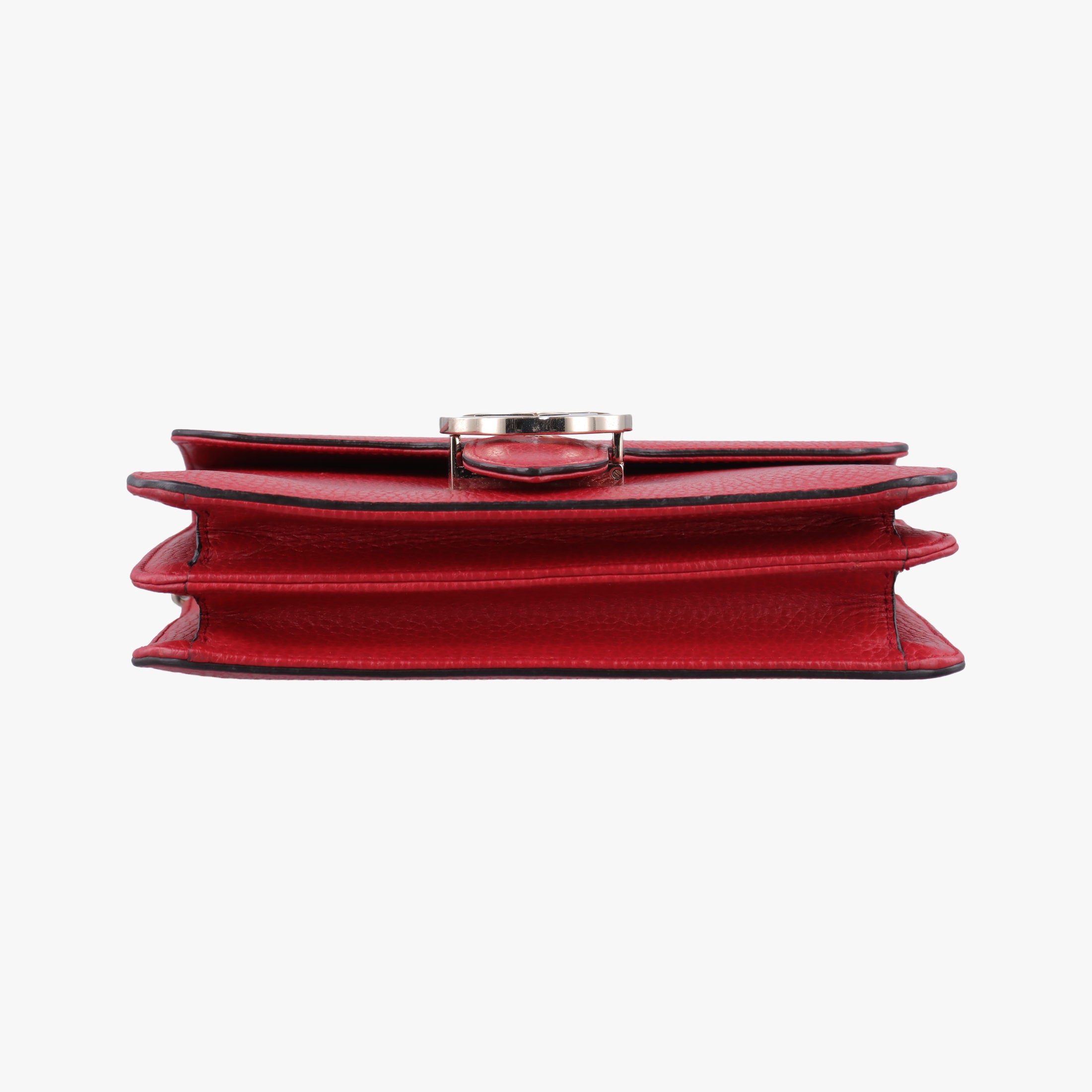 Pre-owned Gucci Interlocking G Red Leather 510304 shoulderbag | stylenewstar