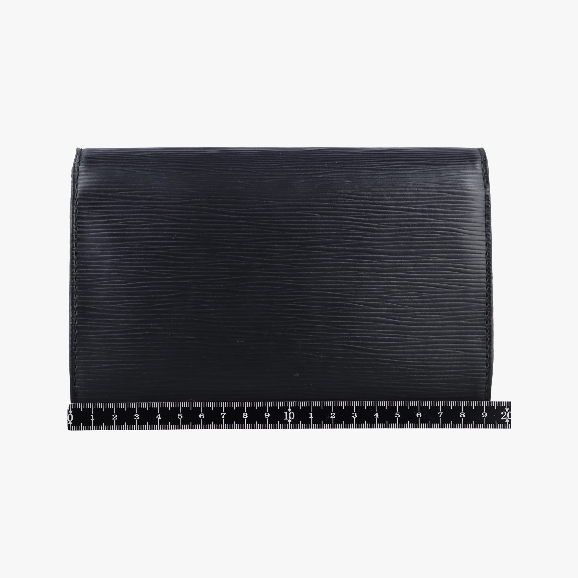 Pre-owned Louis Vuitton Pochette Louise PM Noir Epi M41275 clutchbag | stylenewstar