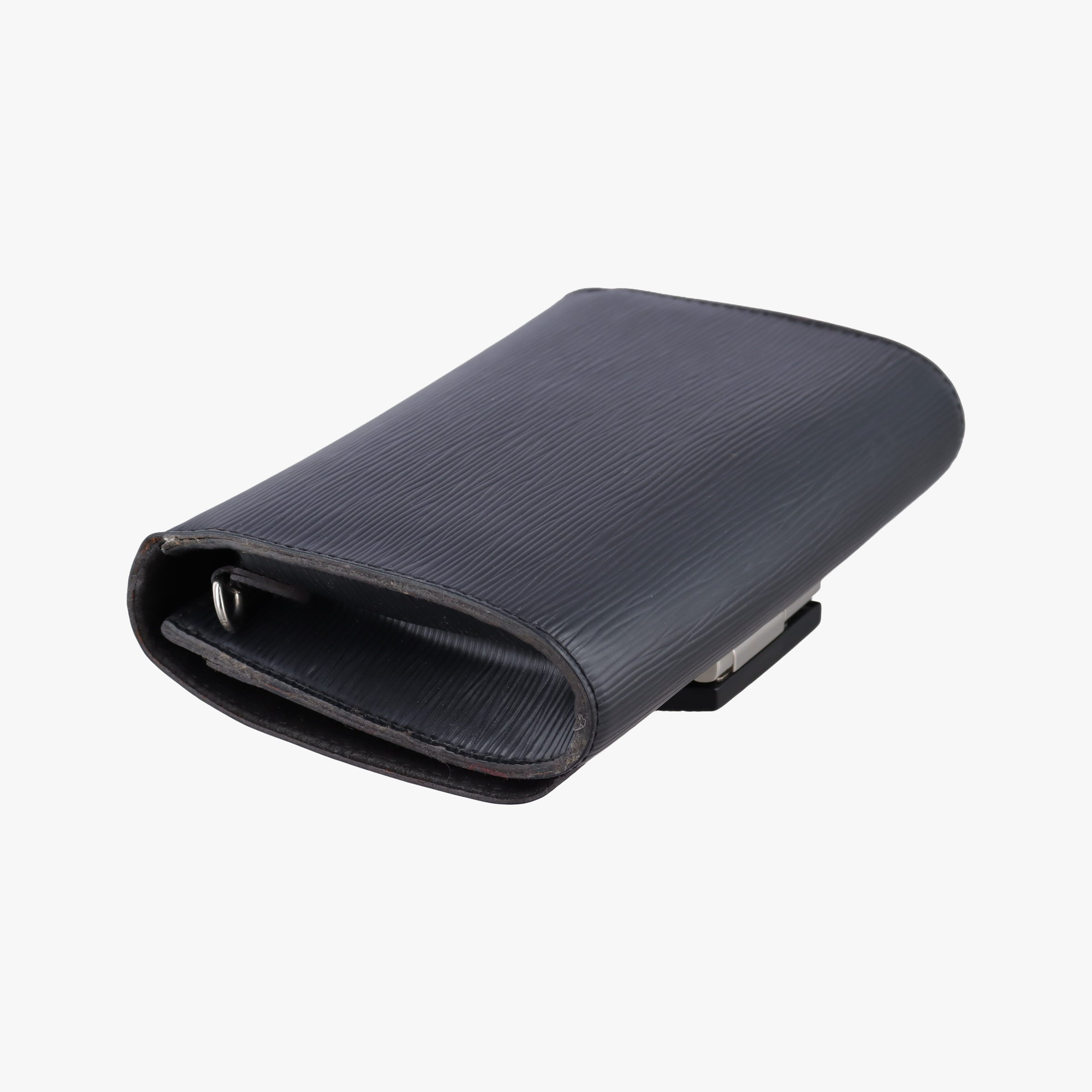 Pre-owned Louis Vuitton Pochette Louise PM Noir Epi M41275 clutchbag | stylenewstar