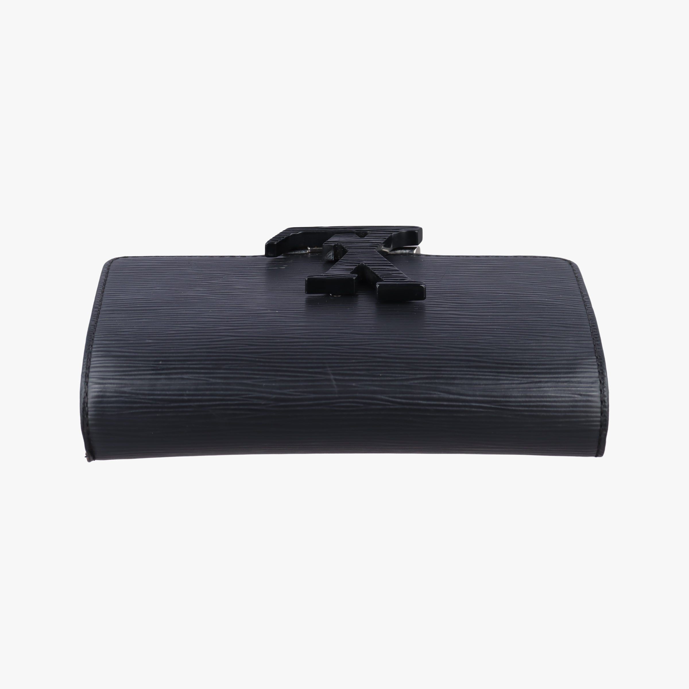 Pre-owned Louis Vuitton Pochette Louise PM Noir Epi M41275 clutchbag | stylenewstar