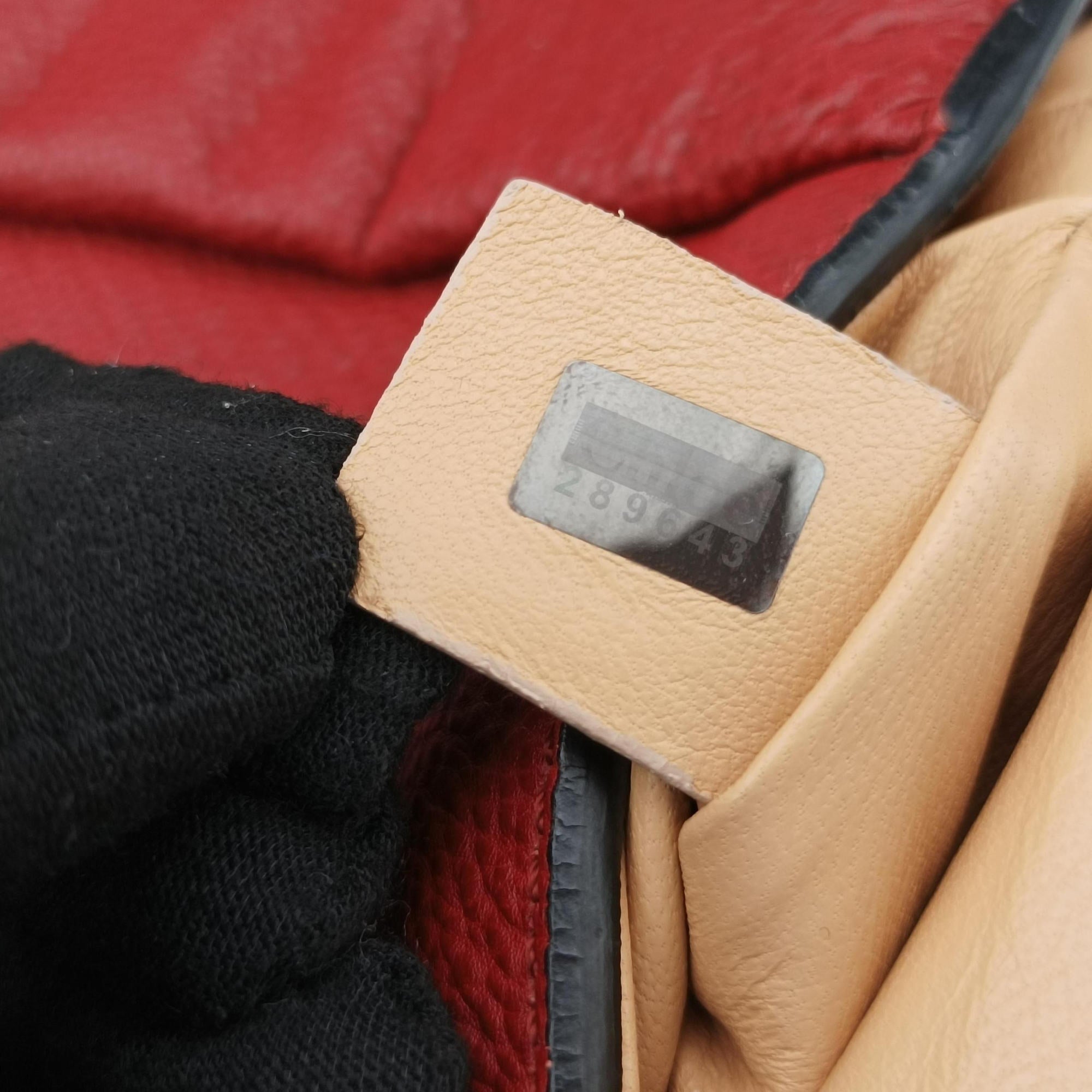 Pre-owned Chloe Elsie Red Leather  shoulderbag | stylenewstar