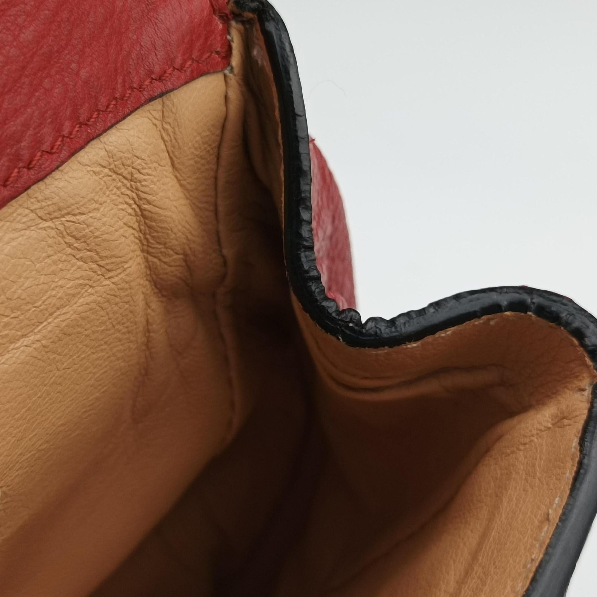 Pre-owned Chloe Elsie Red Leather  shoulderbag | stylenewstar