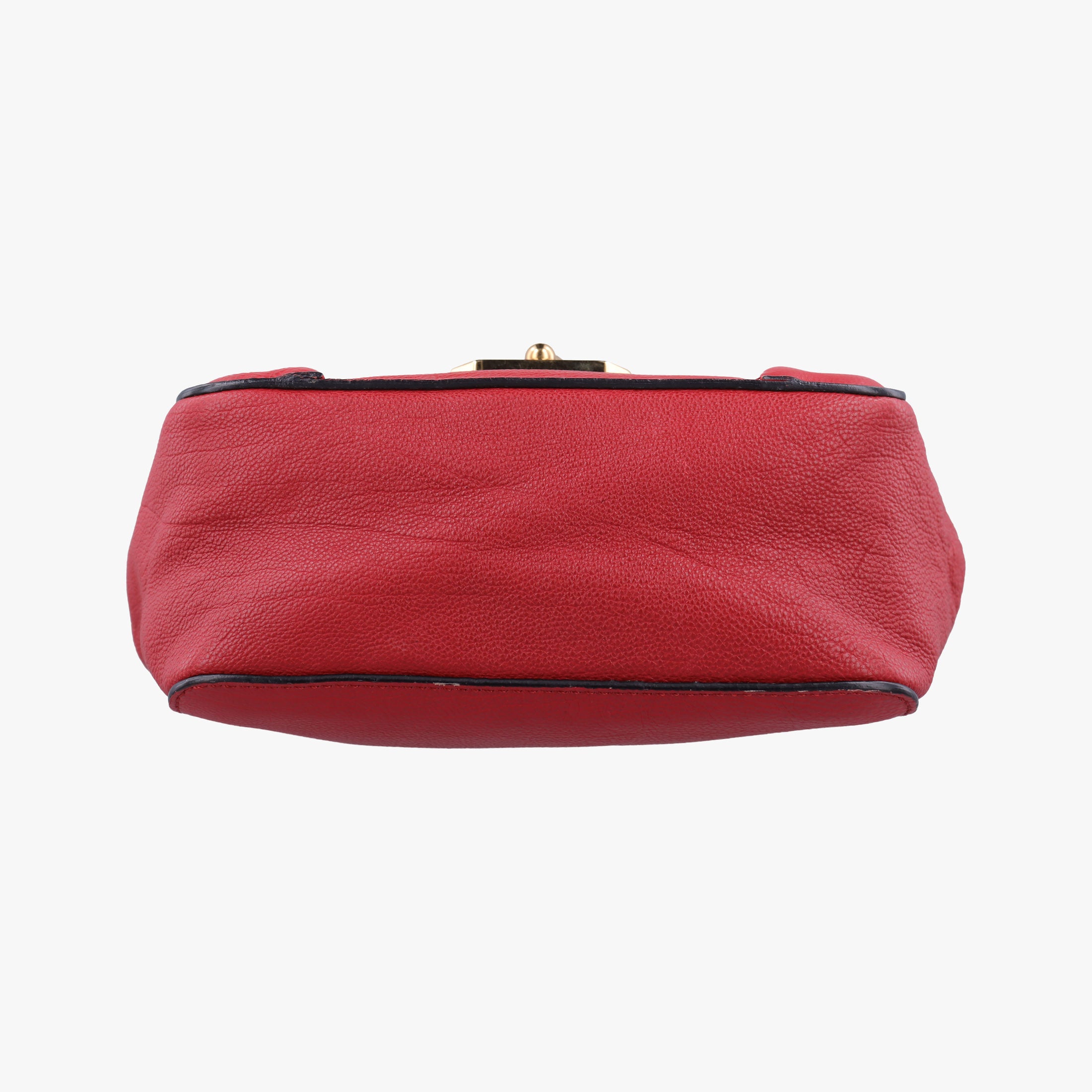 Pre-owned Chloe Elsie Red Leather  shoulderbag | stylenewstar