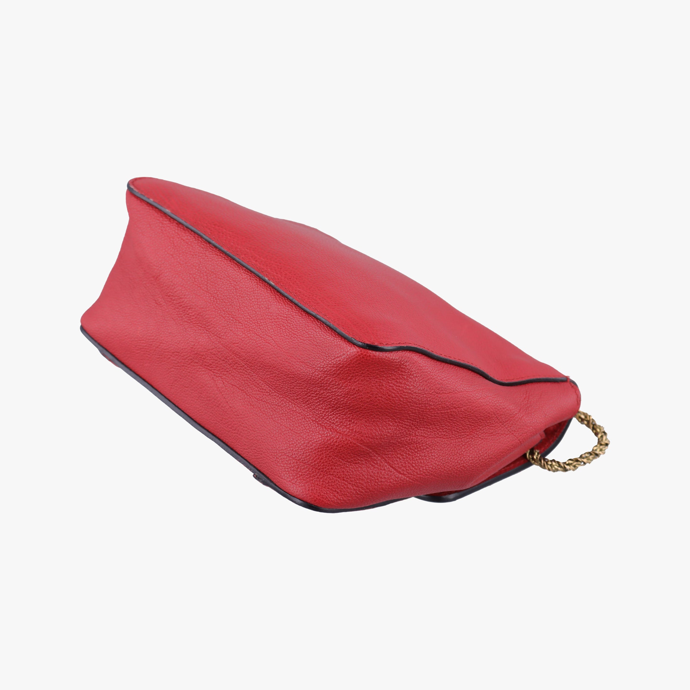 Pre-owned Chloe Elsie Red Leather  shoulderbag | stylenewstar