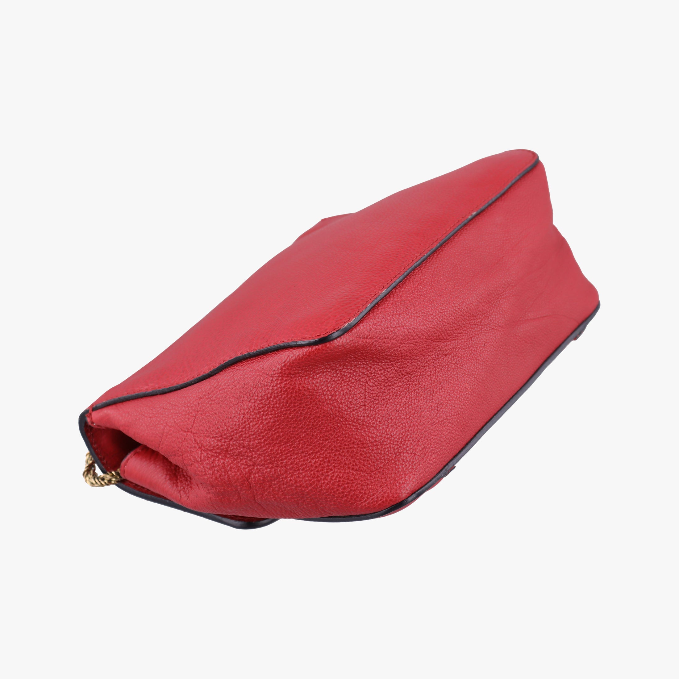 Pre-owned Chloe Elsie Red Leather  shoulderbag | stylenewstar