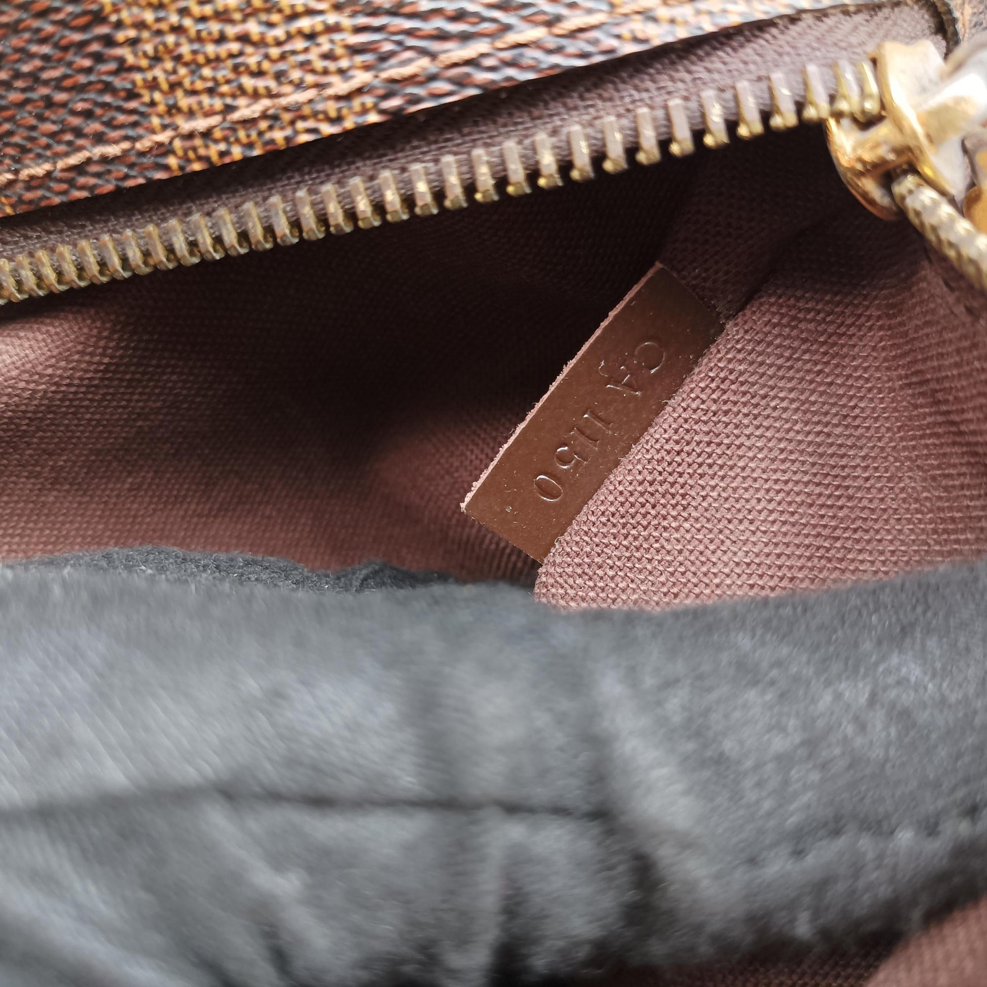 Pre-owned Louis Vuitton BROOKLYN MM EBENE Damier Canvas N51211 shoulderbag | stylenewstar