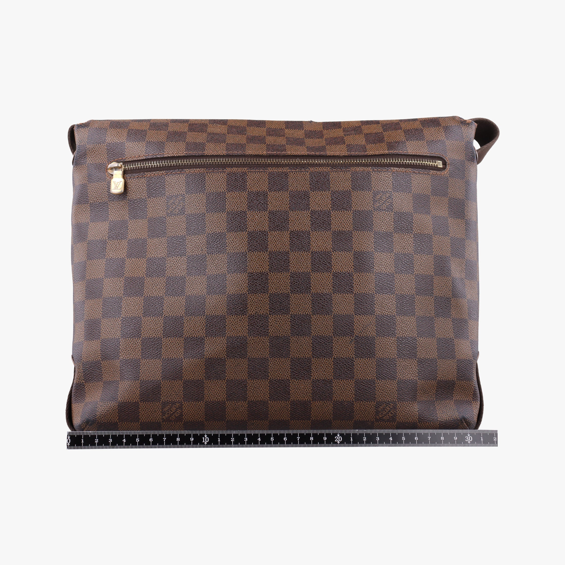 Pre-owned Louis Vuitton BROOKLYN MM EBENE Damier Canvas N51211 shoulderbag | stylenewstar