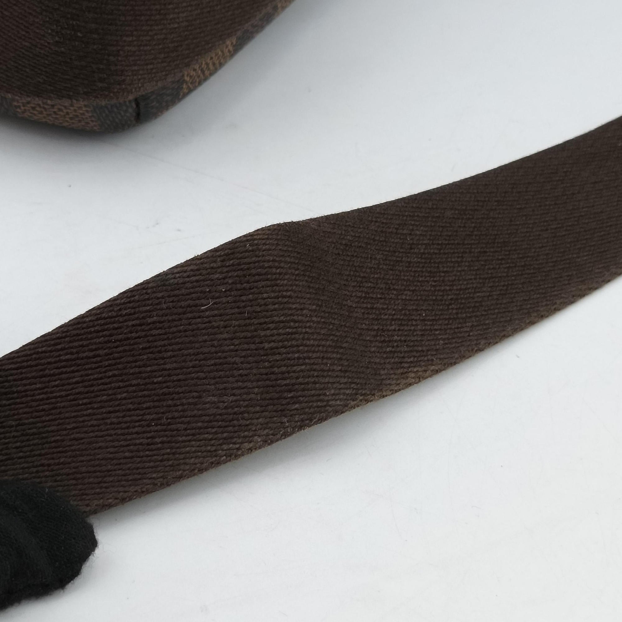 Pre-owned Louis Vuitton BROOKLYN MM EBENE Damier Canvas N51211 shoulderbag | stylenewstar