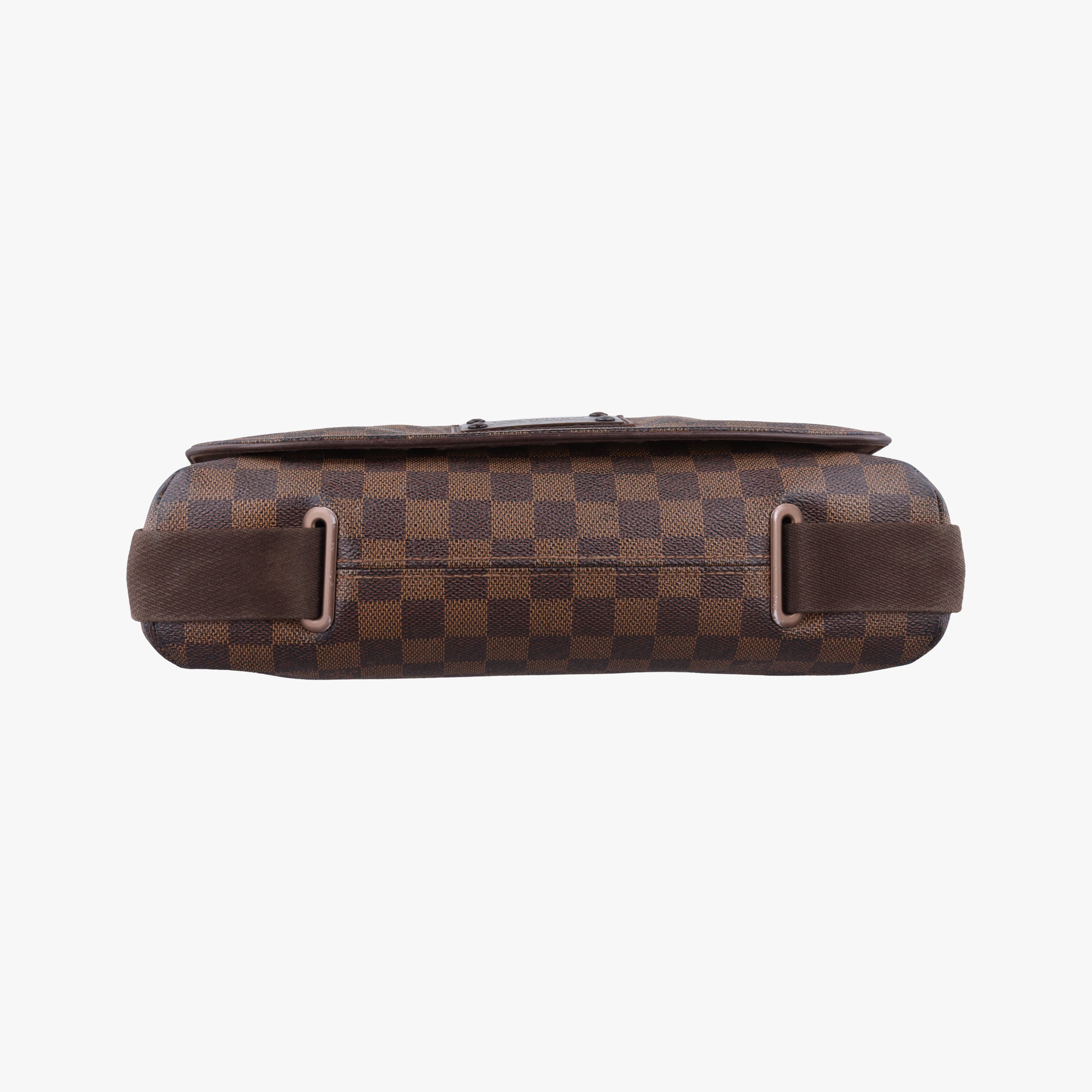 Pre-owned Louis Vuitton BROOKLYN MM EBENE Damier Canvas N51211 shoulderbag | stylenewstar