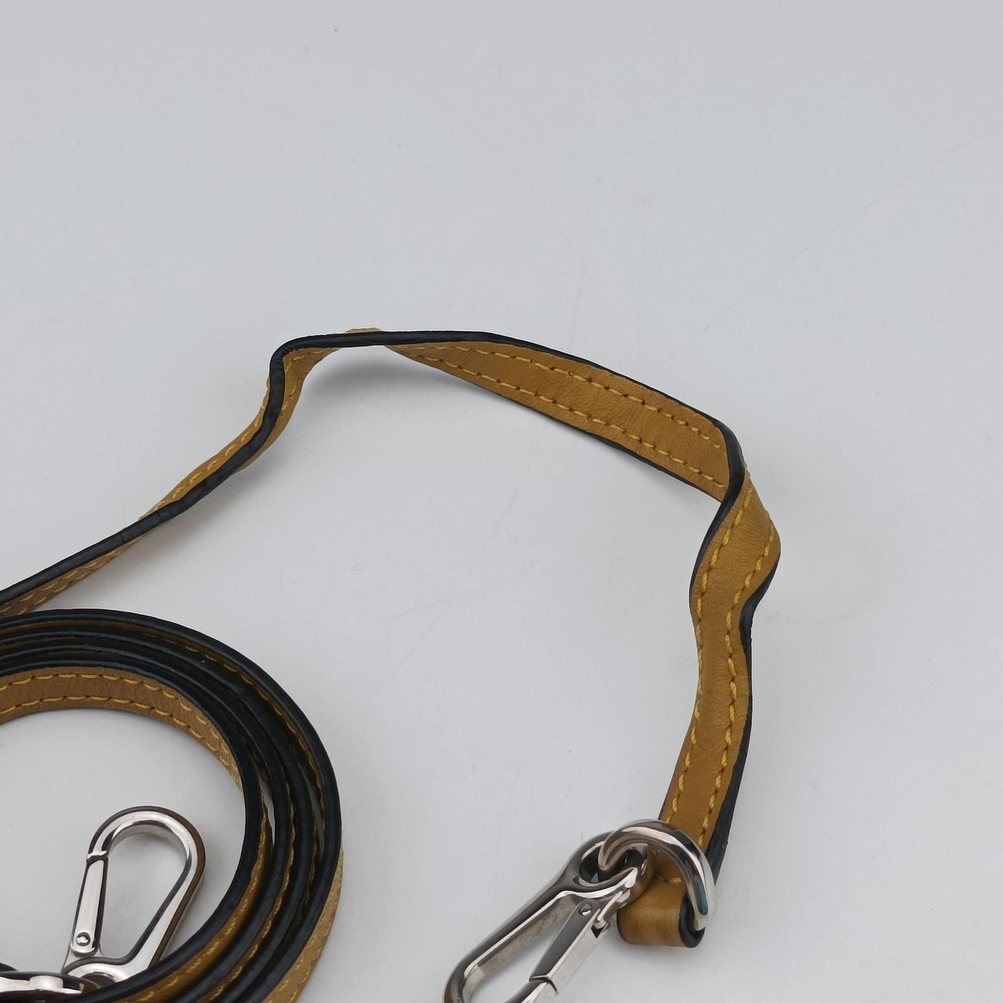 Pre-owned Loewe Puzzle　mini Beige × Khaki × Yellow Leather  shoulderbag | stylenewstar