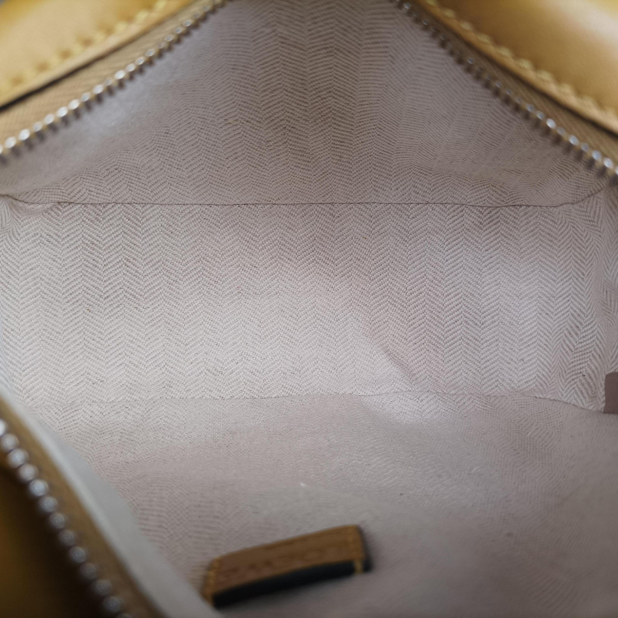 Pre-owned Loewe Puzzle　mini Beige × Khaki × Yellow Leather  shoulderbag | stylenewstar