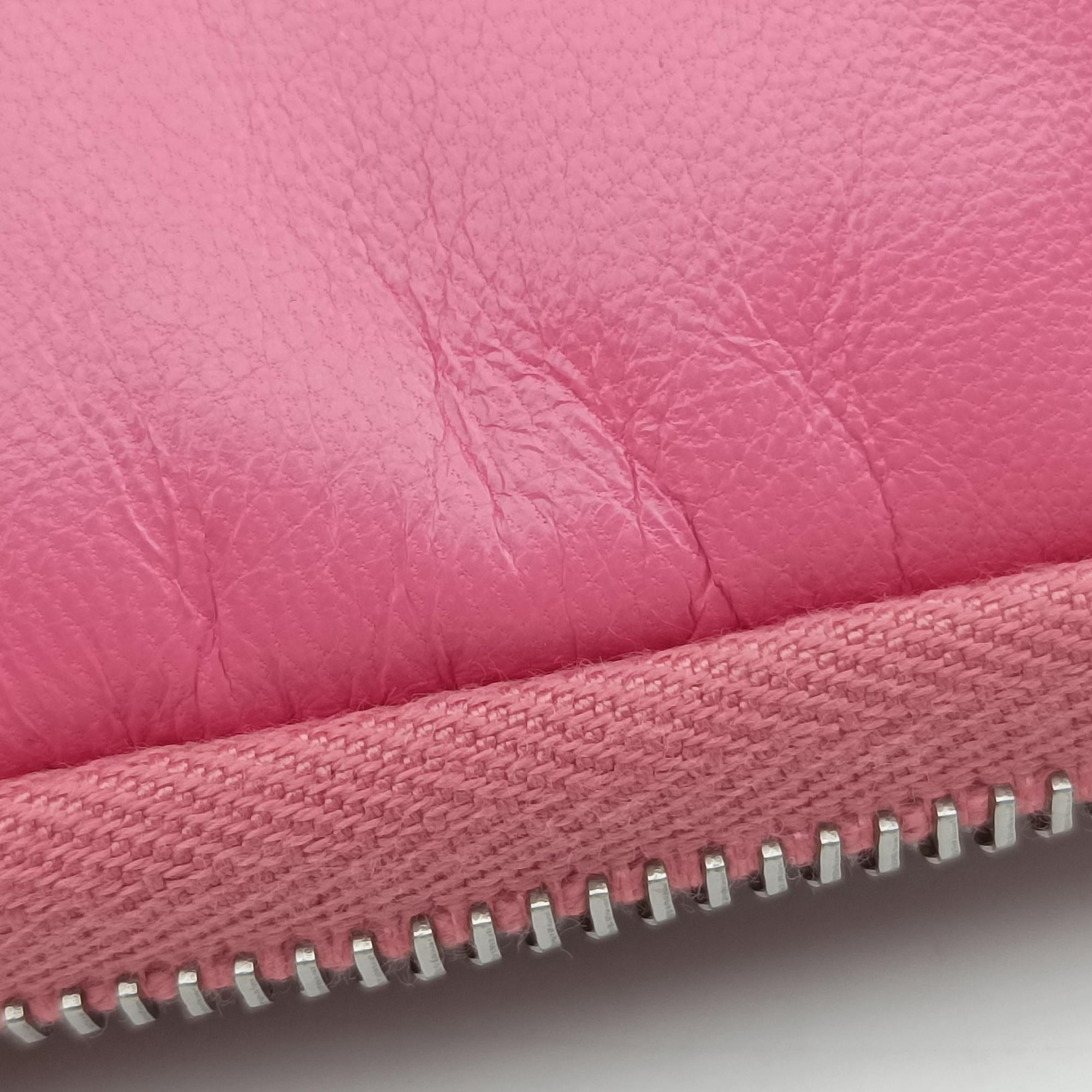 Pre-owned Prada Triangle mini Pink Leather 1NR015 shoulderbag | stylenewstar