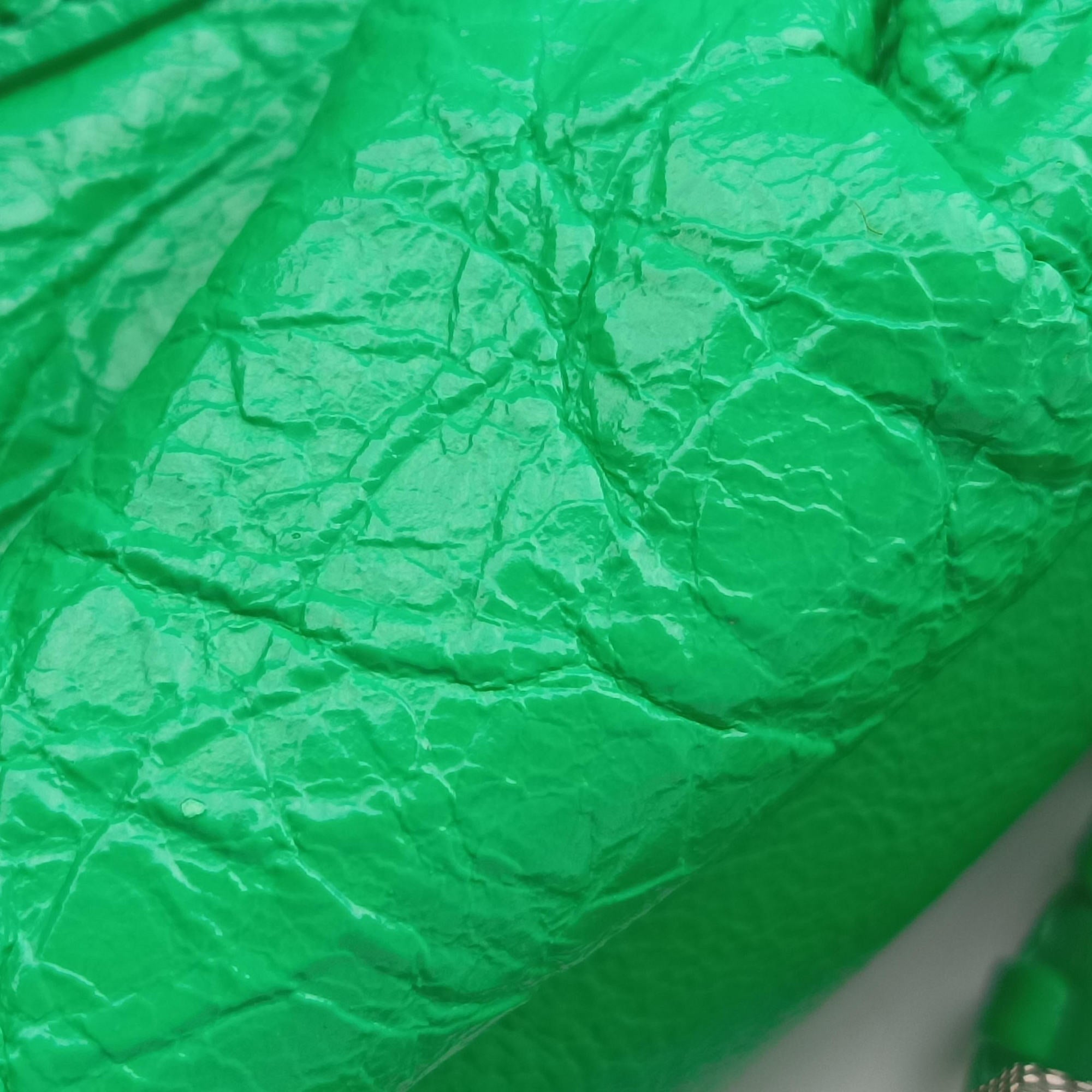 Pre-owned Balenciaga Le Cagole Green lambskin  shoulderbag | stylenewstar