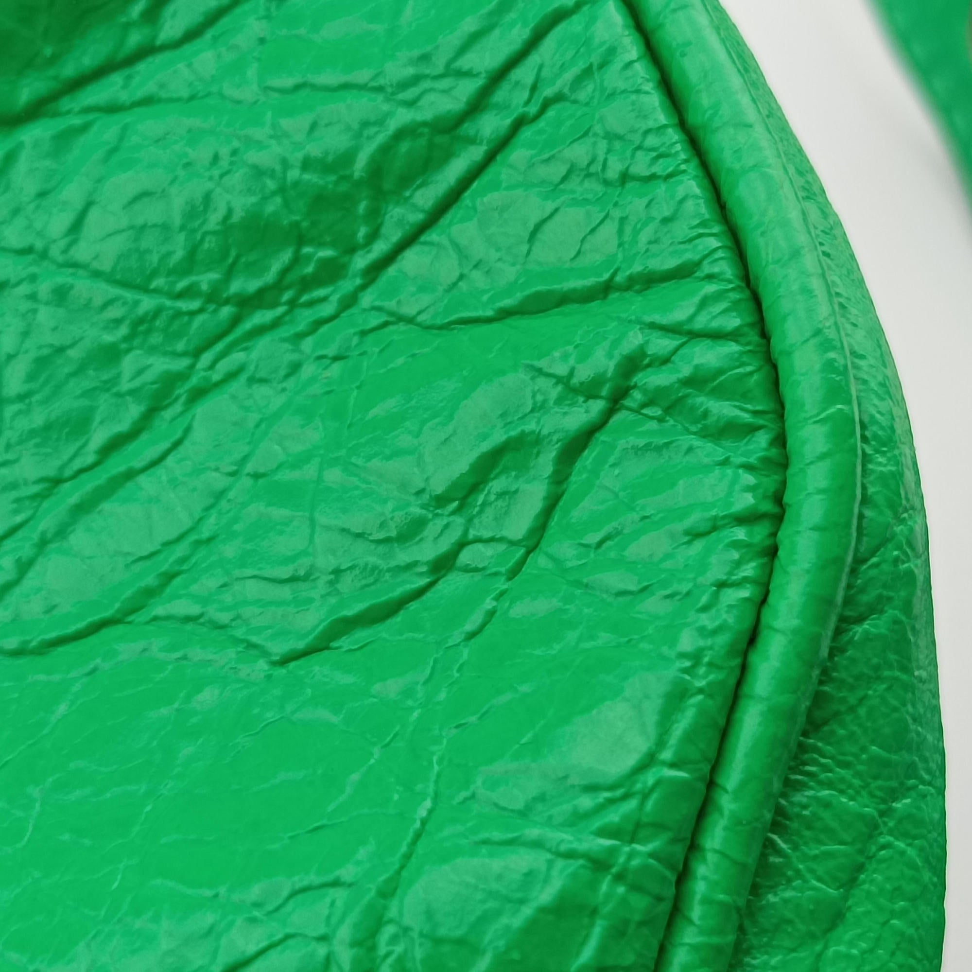 Pre-owned Balenciaga Le Cagole Green lambskin  shoulderbag | stylenewstar