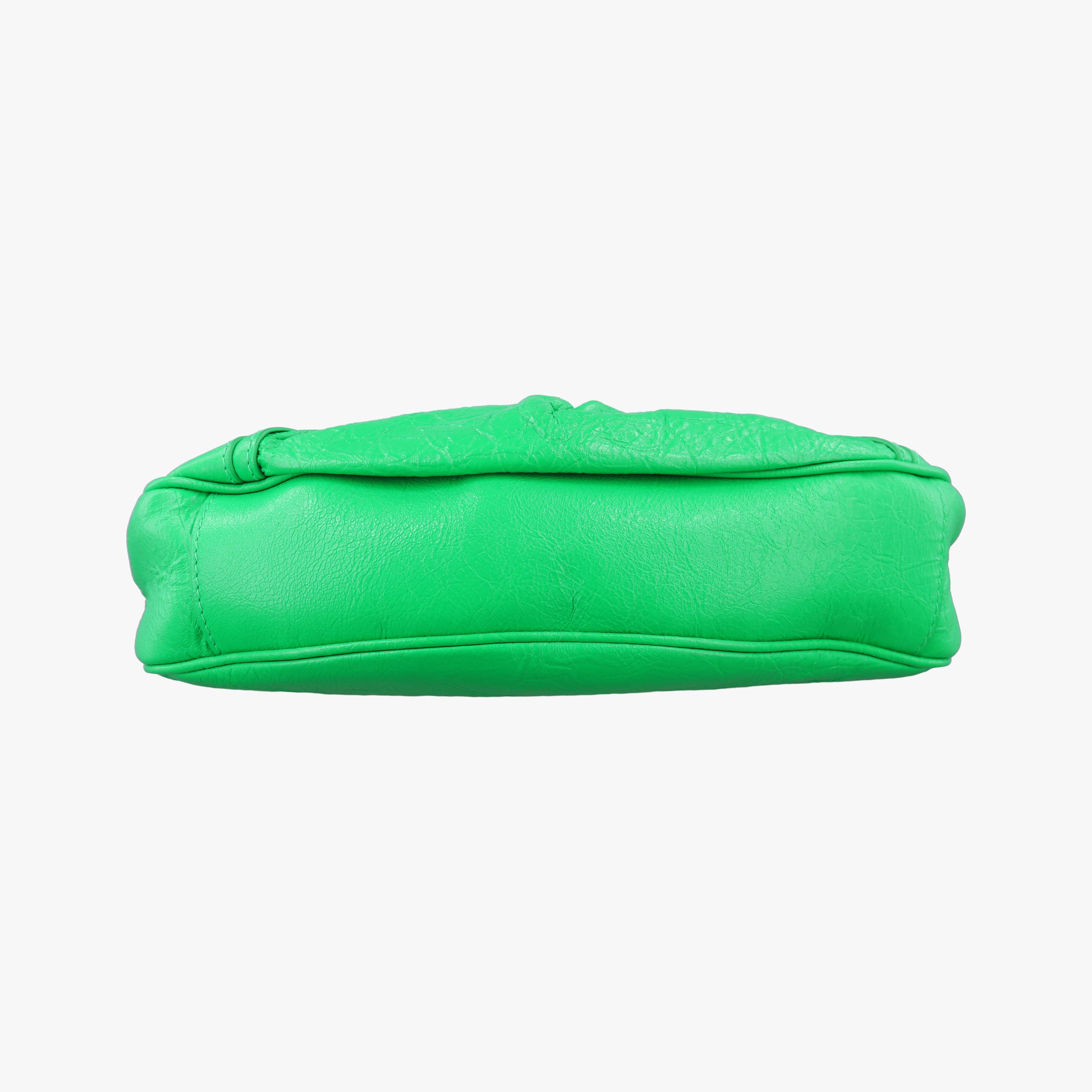 Pre-owned Balenciaga Le Cagole Green lambskin  shoulderbag | stylenewstar