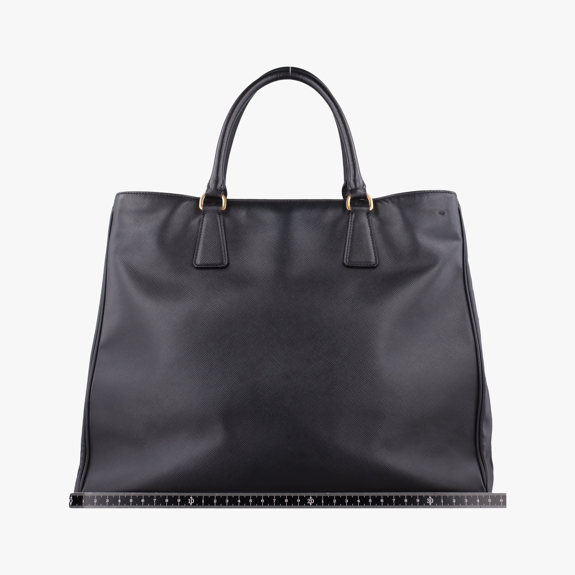 Pre-owned Prada Galleria Black SAFFIANO　Leather BN1802 shoulderbag | stylenewstar