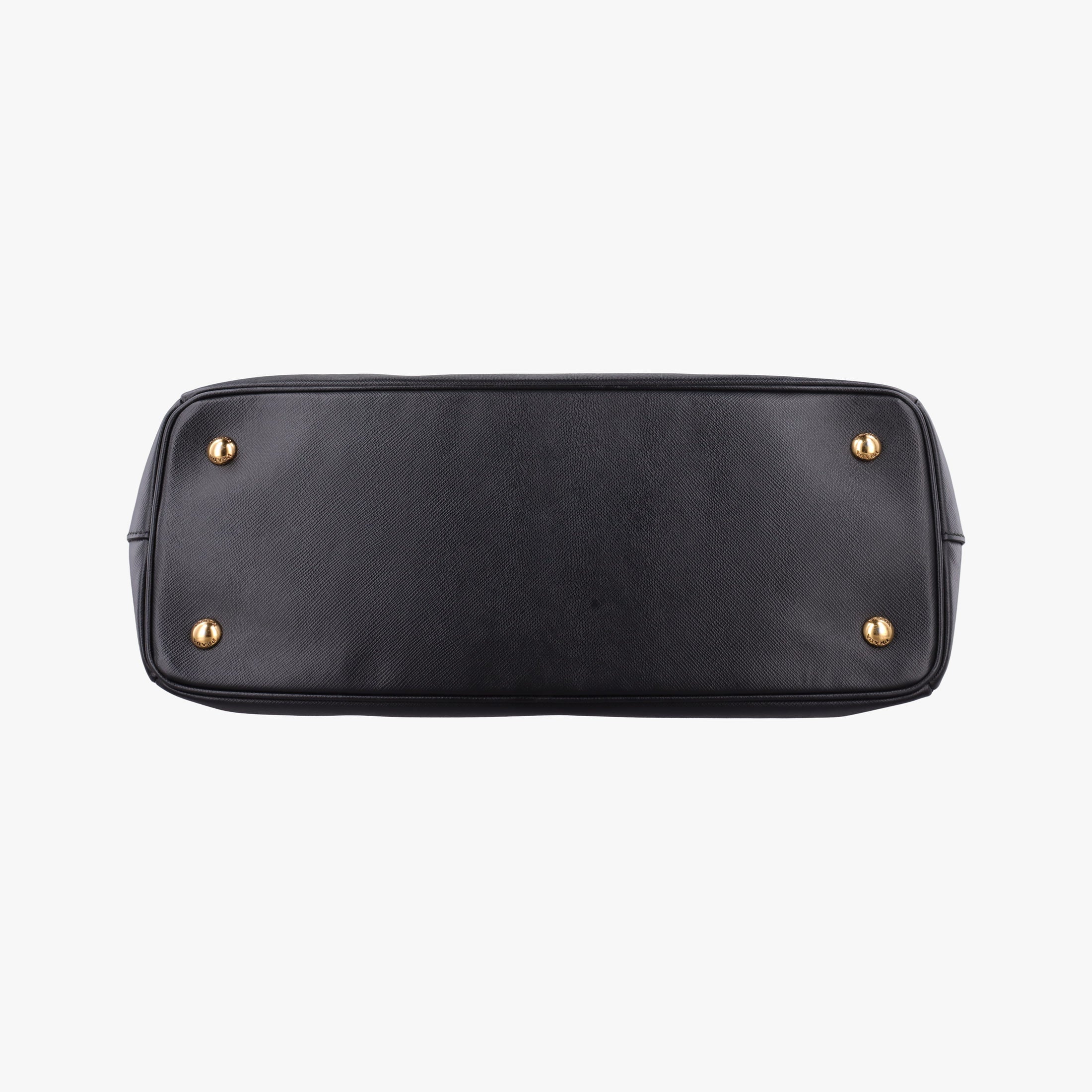 Pre-owned Prada Galleria Black SAFFIANO　Leather BN1802 shoulderbag | stylenewstar