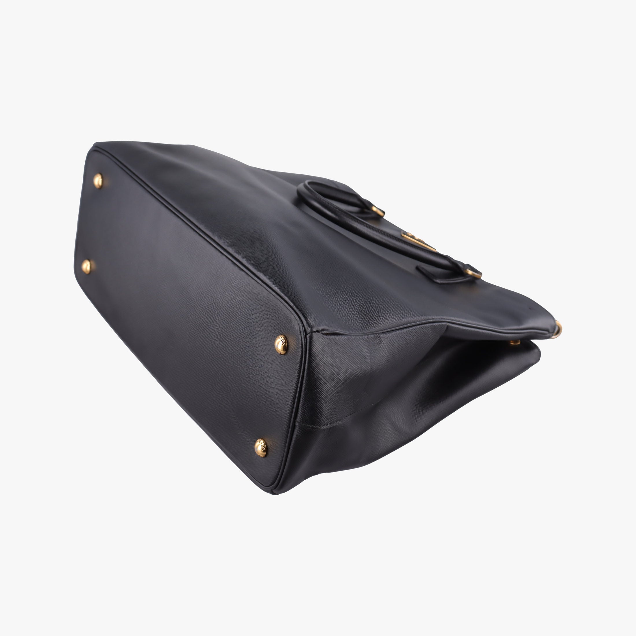 Pre-owned Prada Galleria Black SAFFIANO　Leather BN1802 shoulderbag | stylenewstar