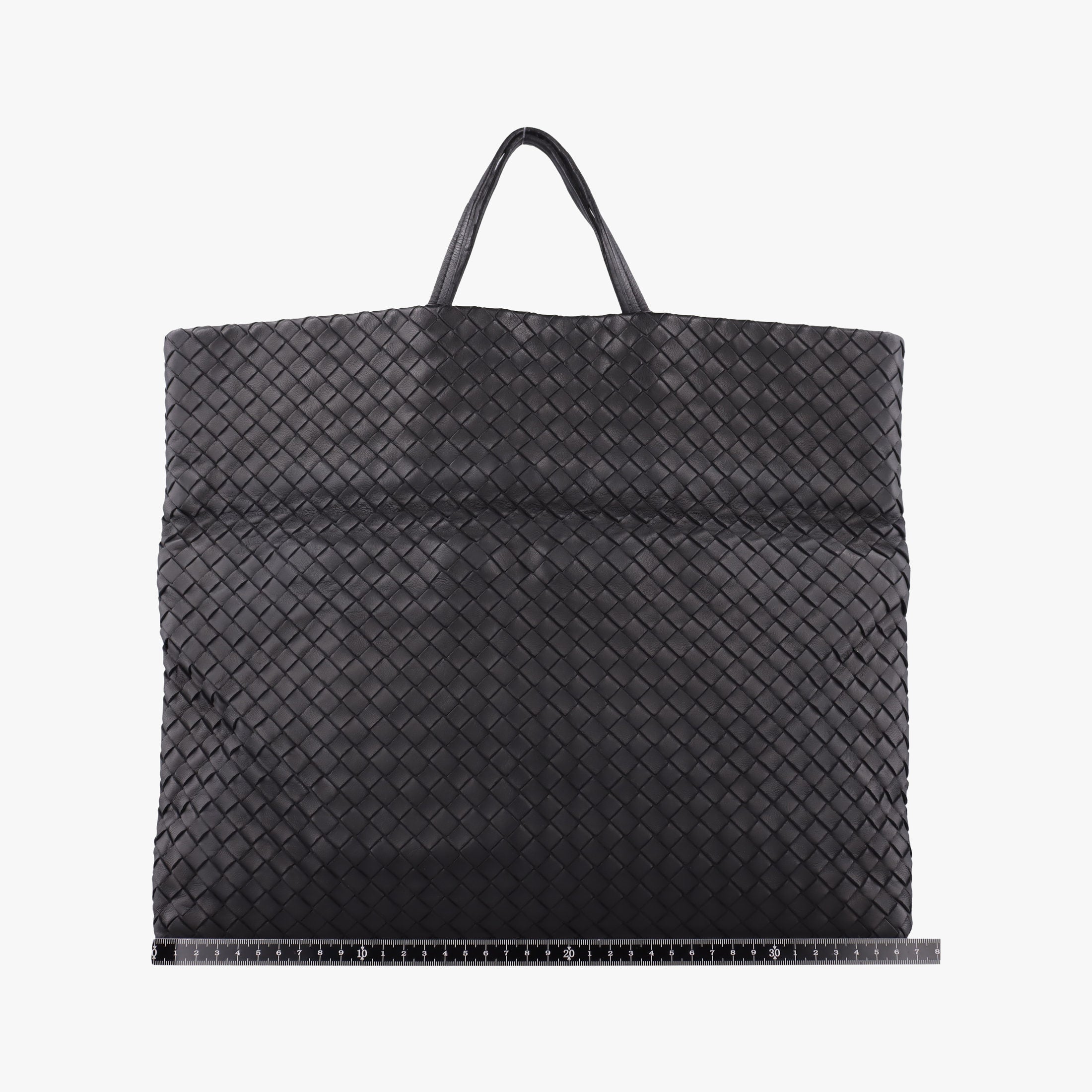 Pre-owned Bottega Veneta Intrecciato Black lambskin  shoulderbag | stylenewstar
