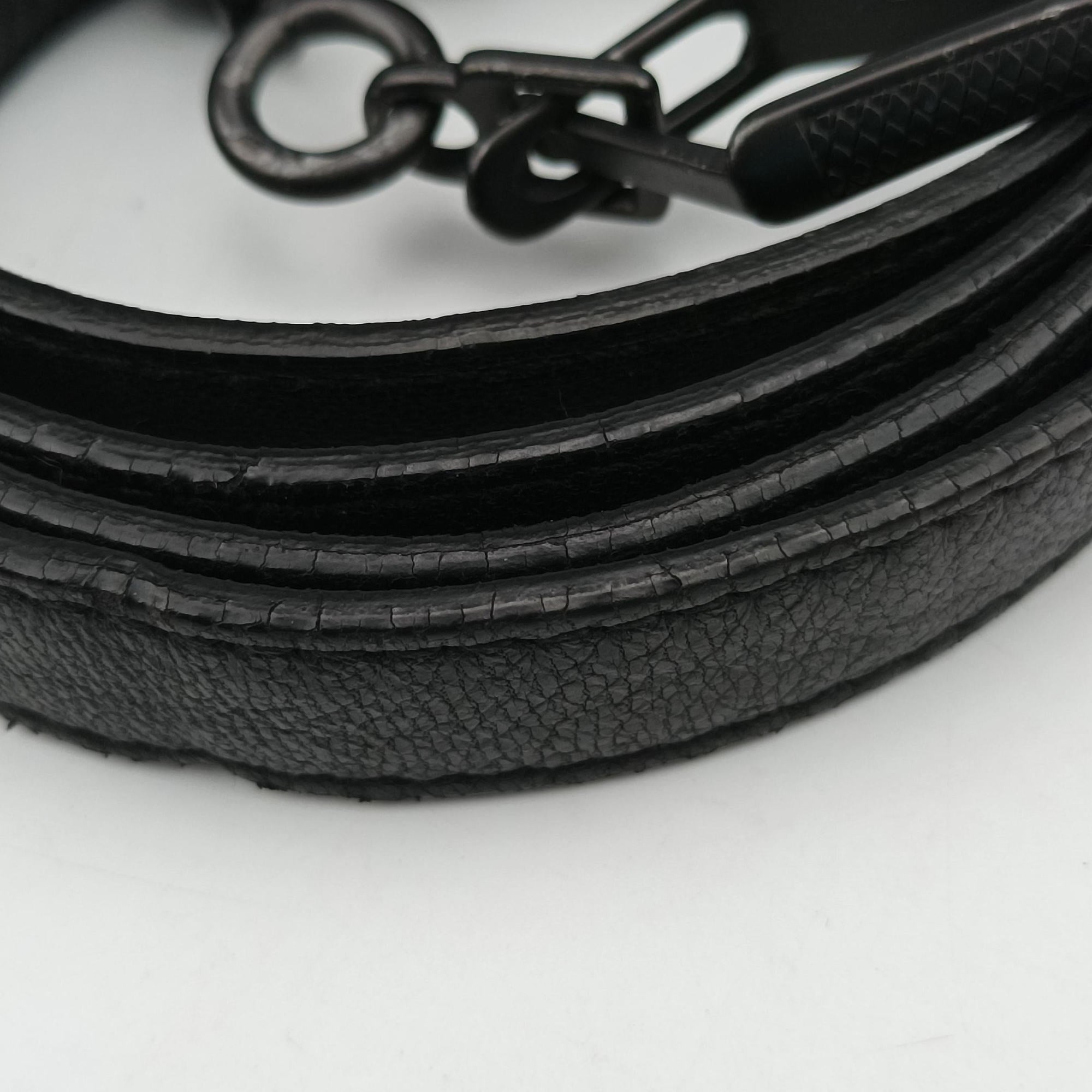 Pre-owned Bottega Veneta Intrecciato Black lambskin  shoulderbag | stylenewstar