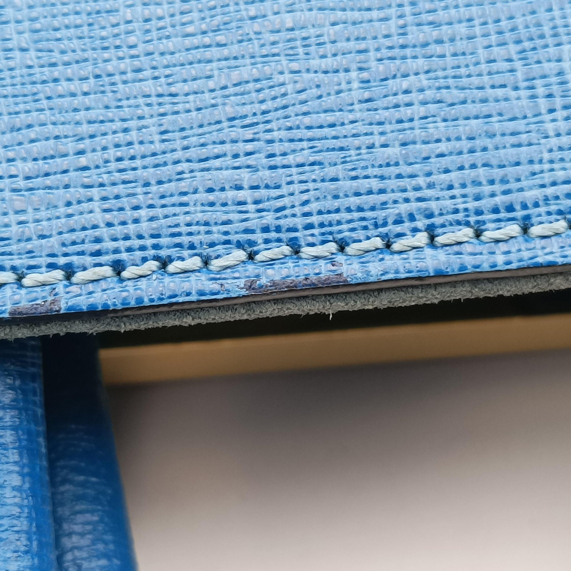 Vintage Fendi 2 JOURS Blue Leather 8BH250 shoulderbag | stylenewstar
