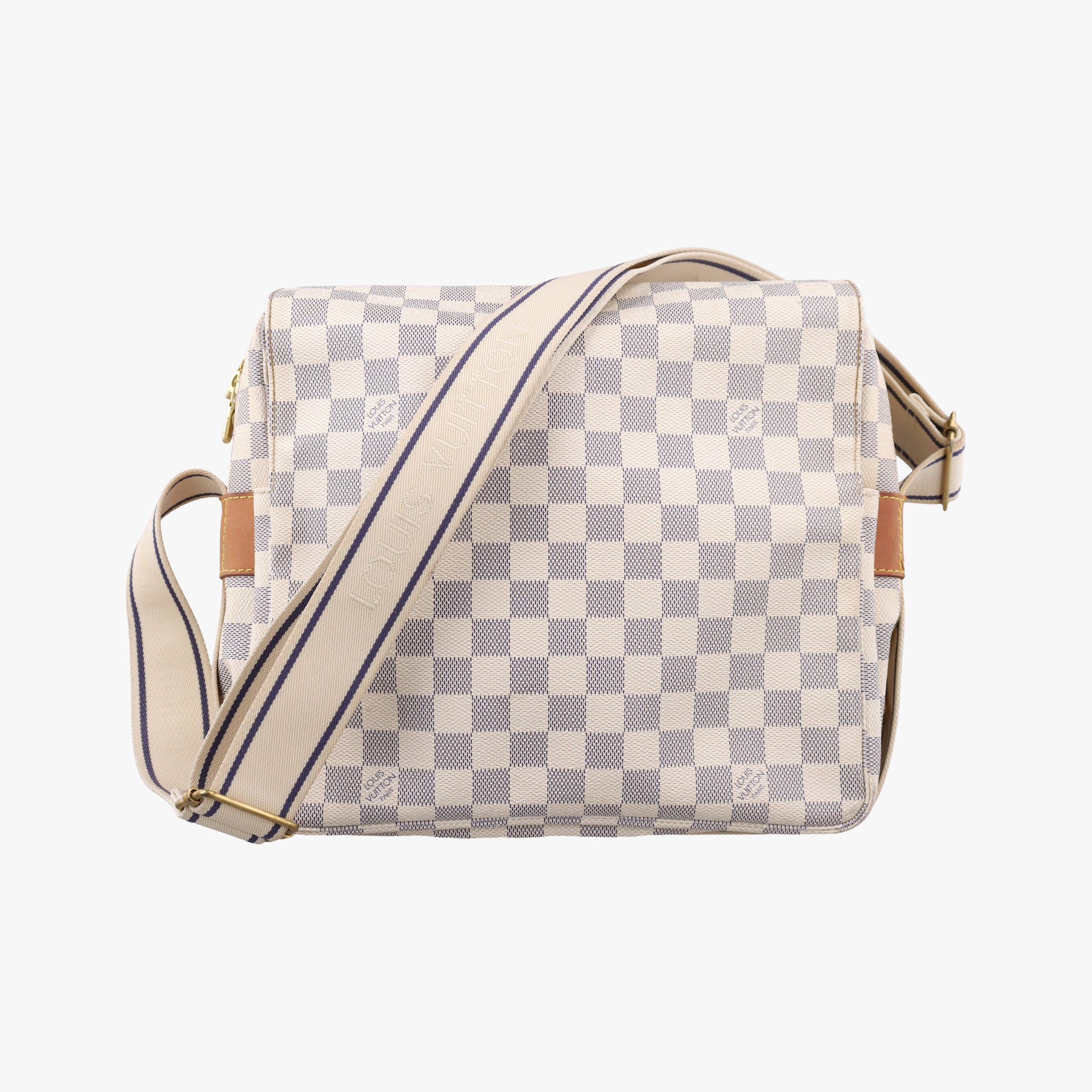 Pre-owned Louis Vuitton NAVIGLIO Azur Damier Canvas N51189 shoulderbag | stylenewstar