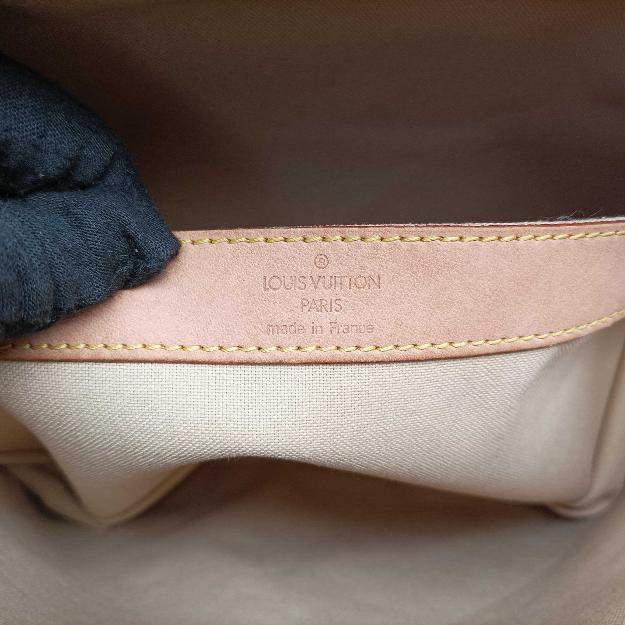 Pre-owned Louis Vuitton NAVIGLIO Azur Damier Canvas N51189 shoulderbag | stylenewstar