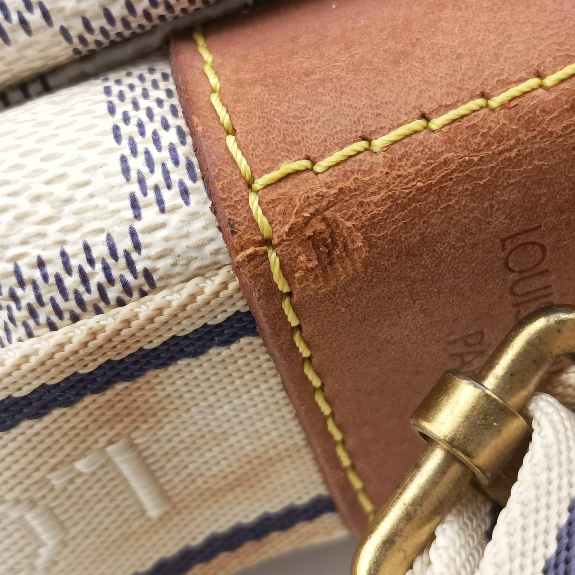 Pre-owned Louis Vuitton NAVIGLIO Azur Damier Canvas N51189 shoulderbag | stylenewstar