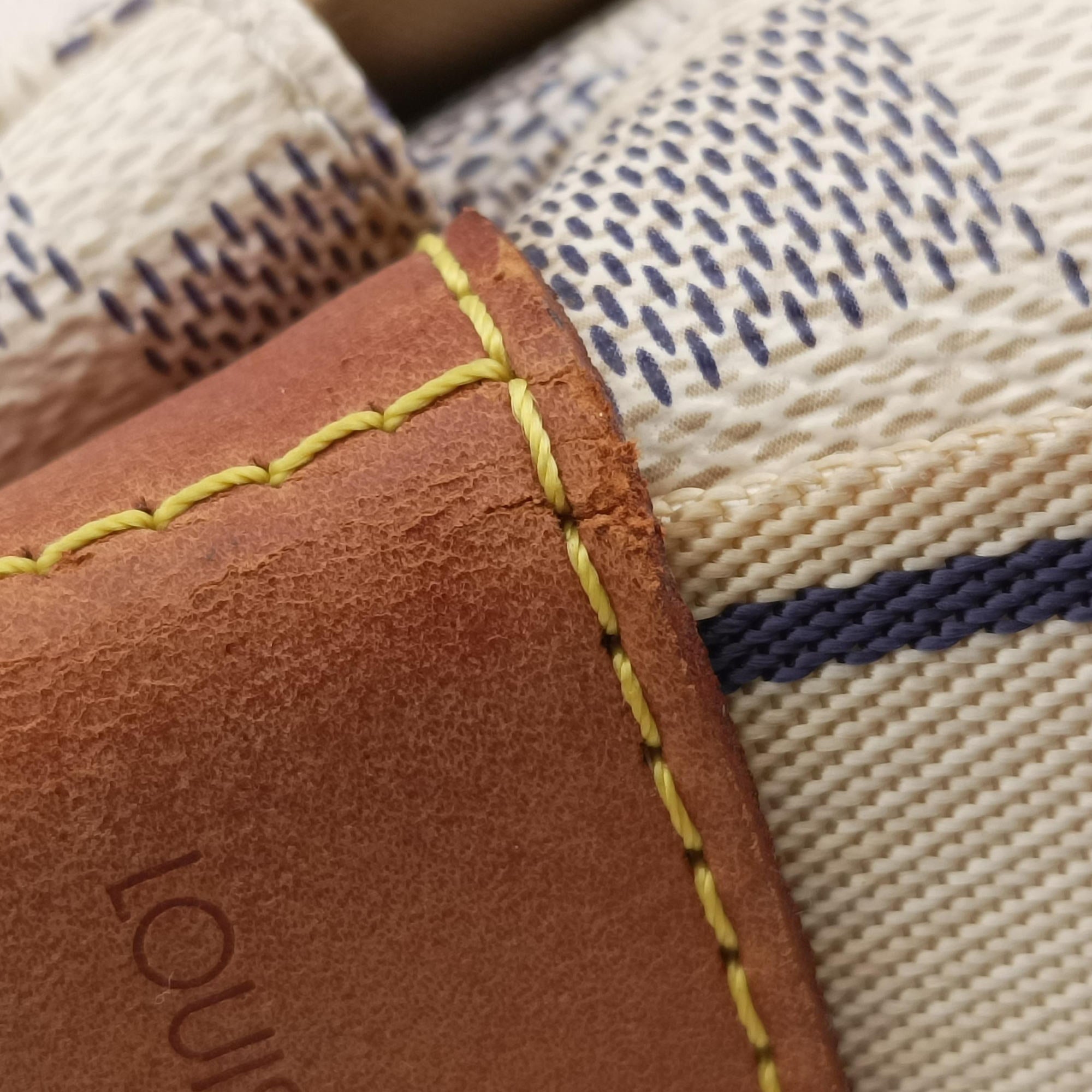 Pre-owned Louis Vuitton NAVIGLIO Azur Damier Canvas N51189 shoulderbag | stylenewstar