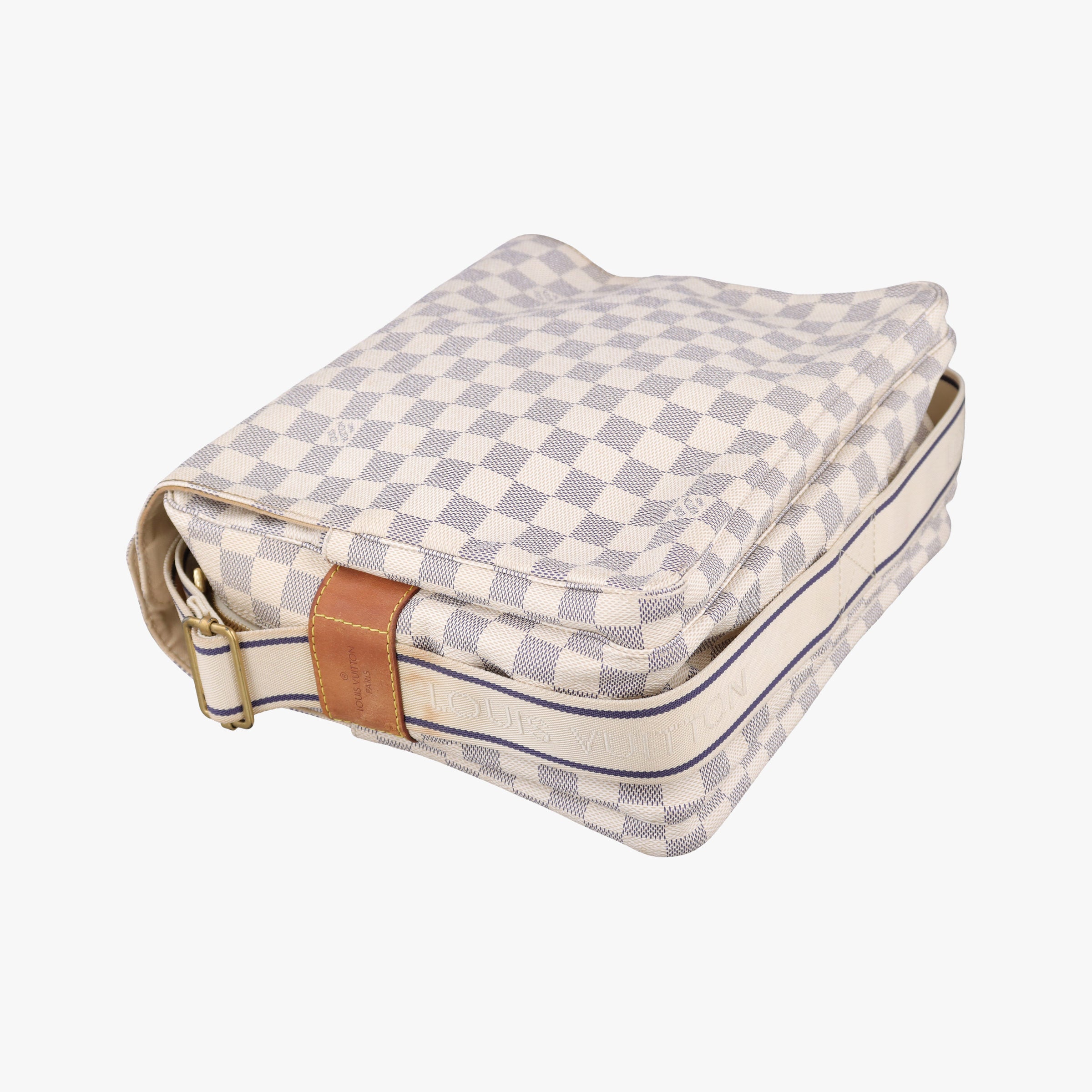 Pre-owned Louis Vuitton NAVIGLIO Azur Damier Canvas N51189 shoulderbag | stylenewstar