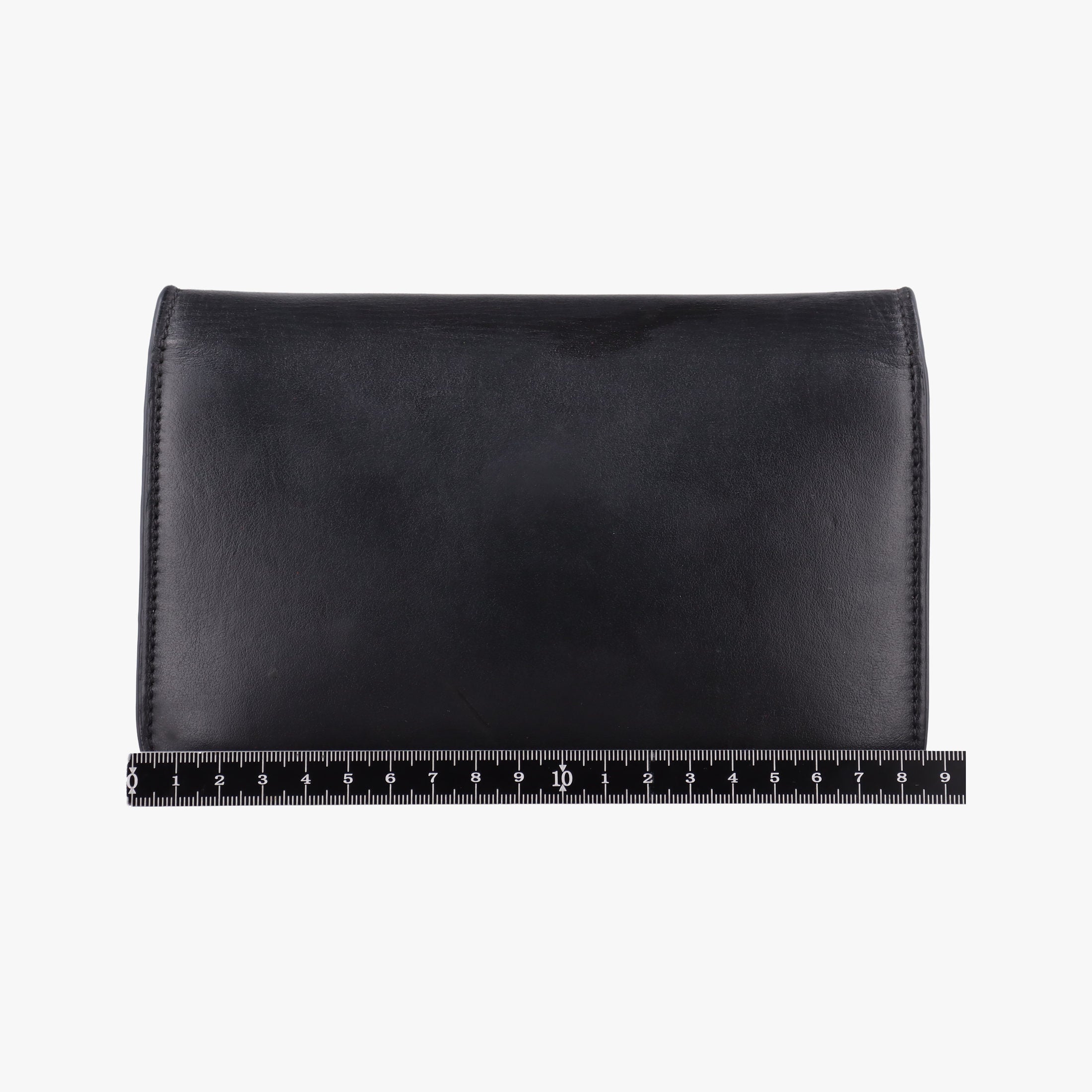 Pre-owned VERSACE La Medusa Black Leather  shoulderbag | stylenewstar