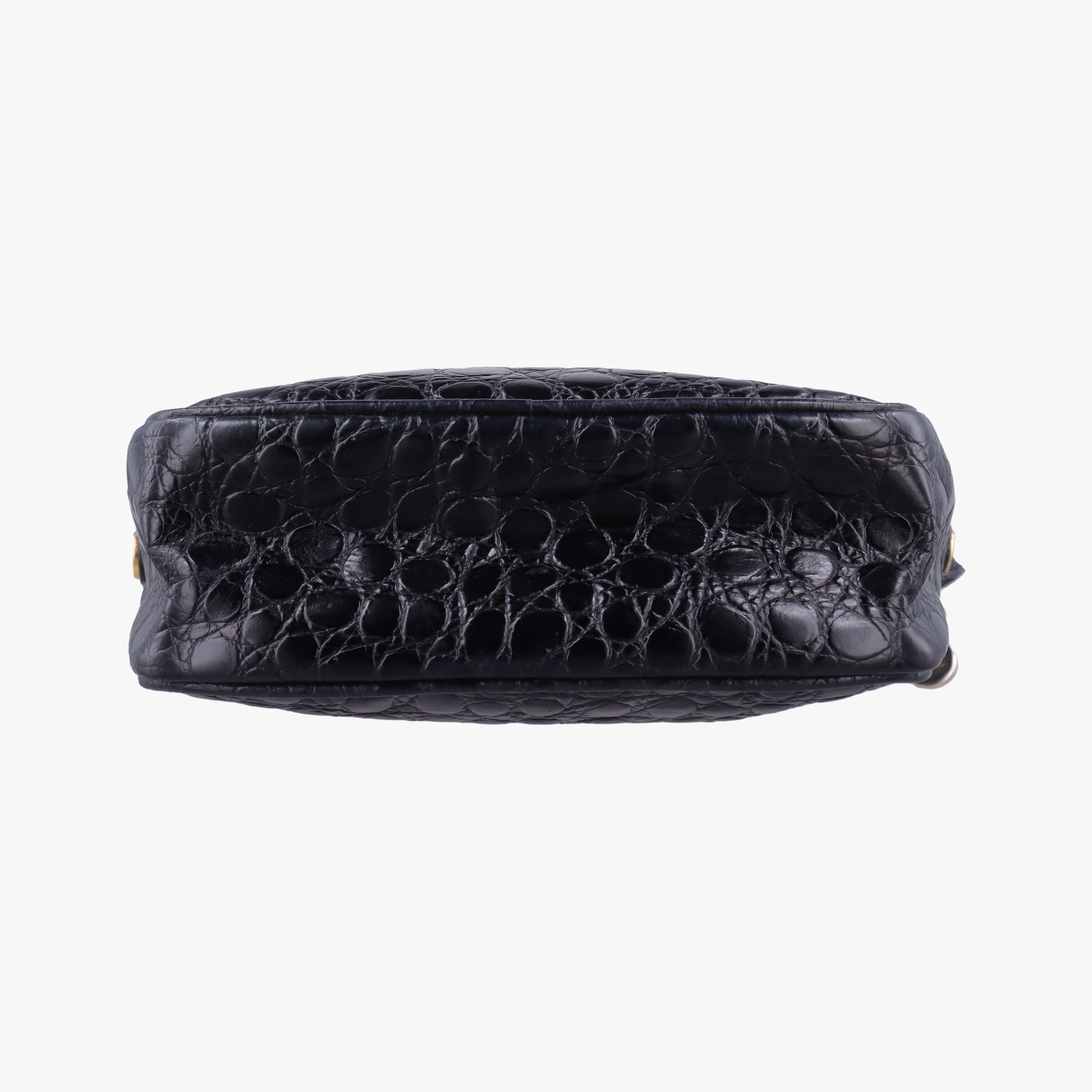 Pre-owned Ferragamo Vara Black Leather  shoulderbag | stylenewstar