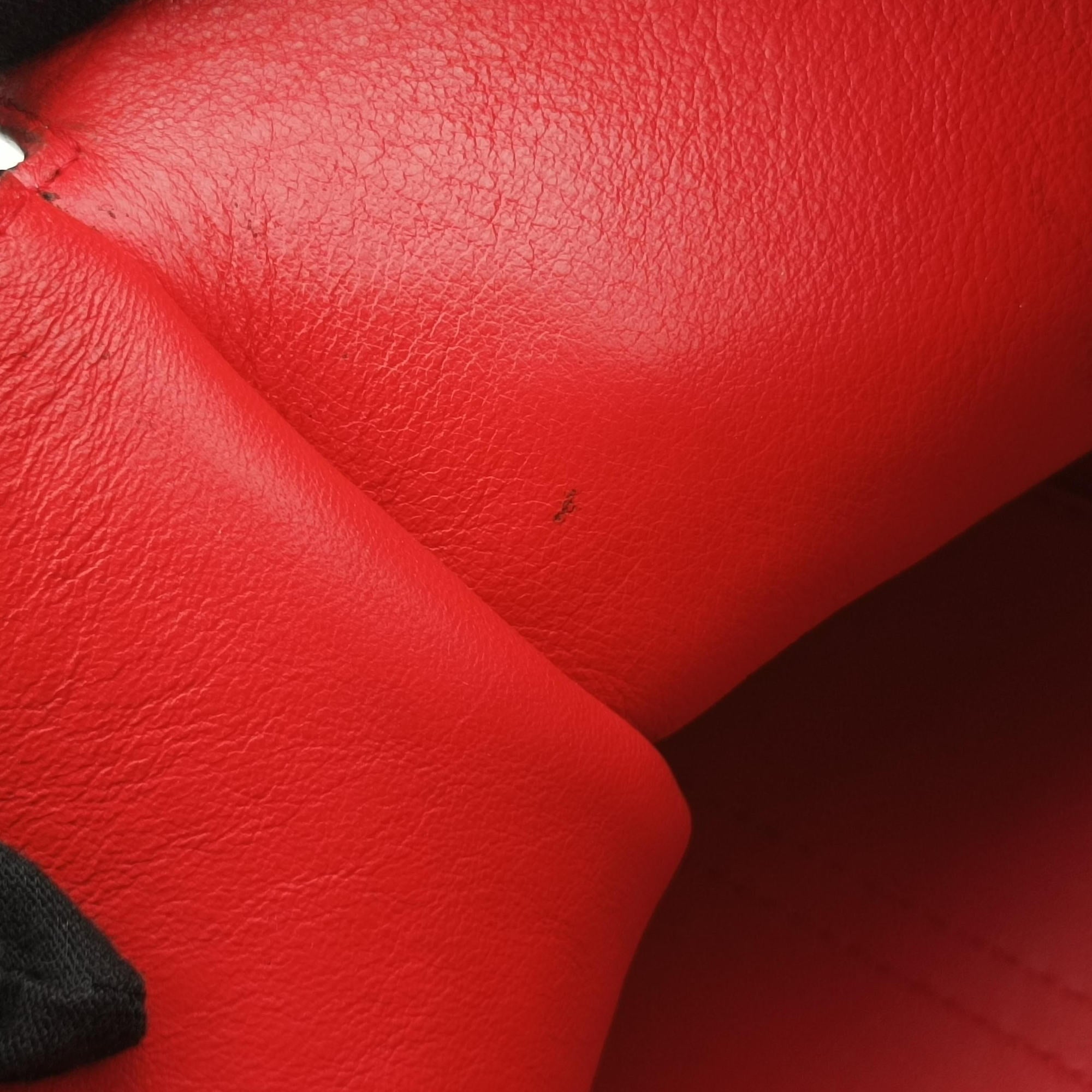 Pre-owned Loewe Avenue Red Leather  shoulderbag | stylenewstar