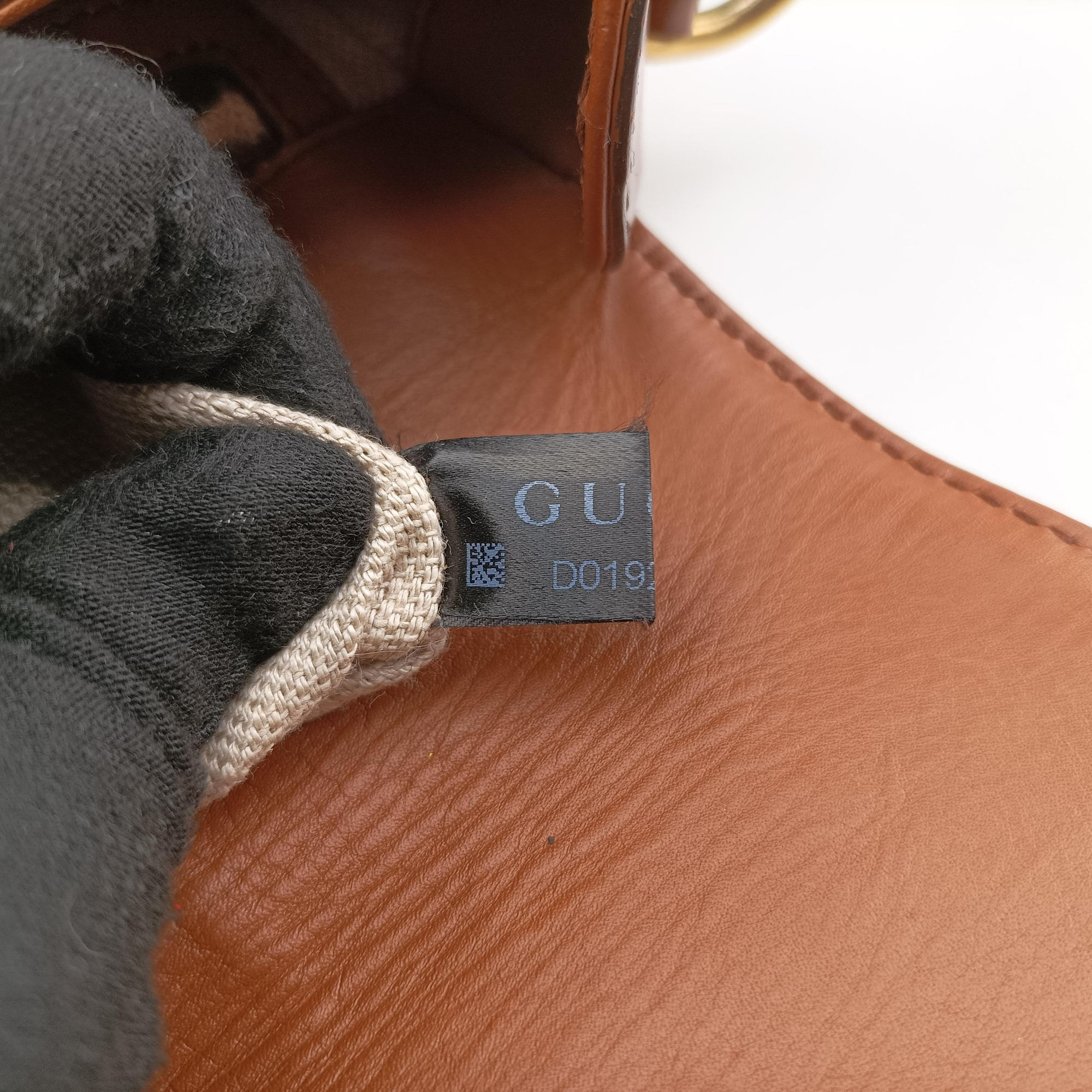 Pre-owned Gucci Lady Web Brown canvas×leather 383848 shoulderbag | stylenewstar
